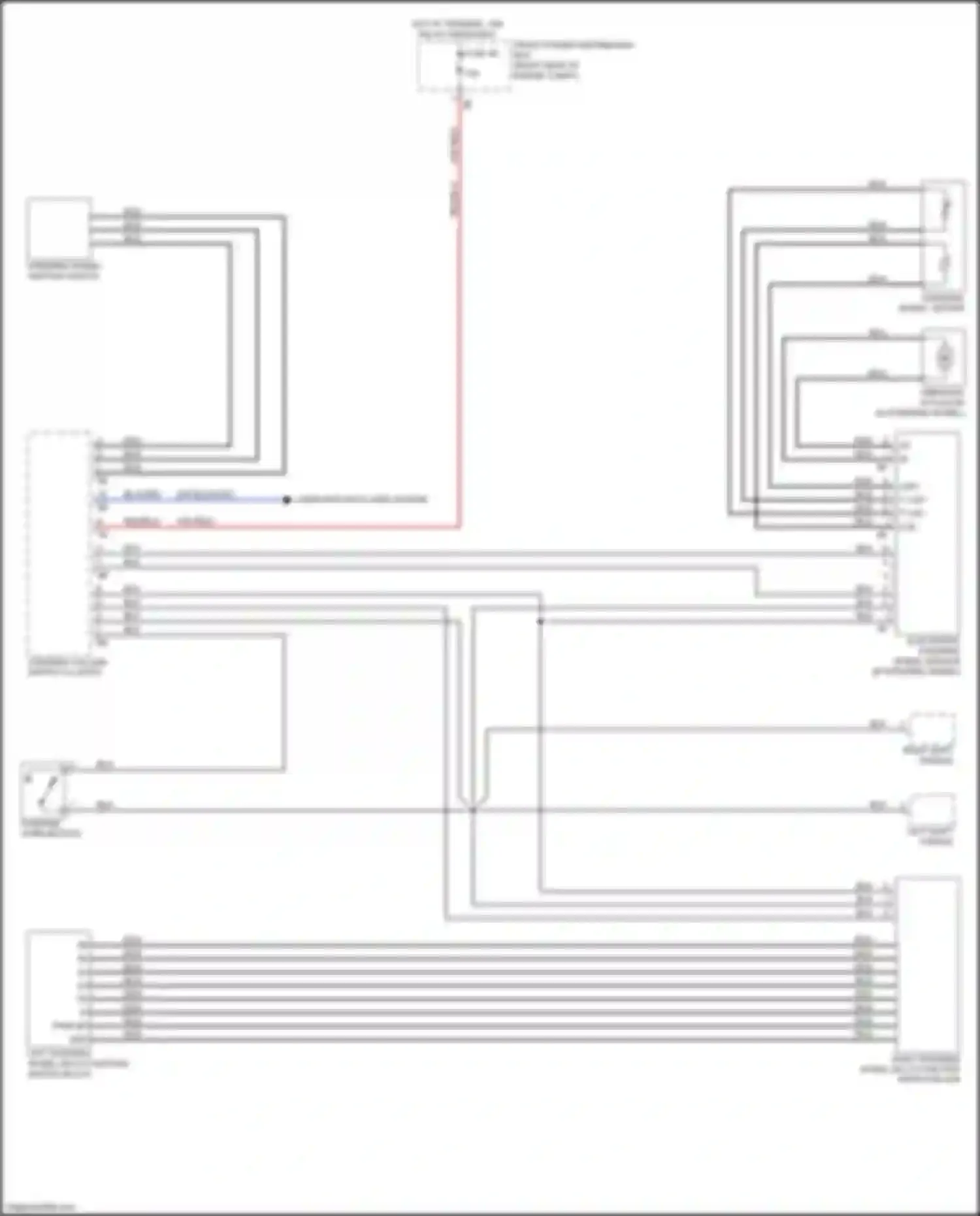 Wiring diagram computer data lines system for BMW 4 series Gran Coupe F36 (2013-2017) (76 of 87)
