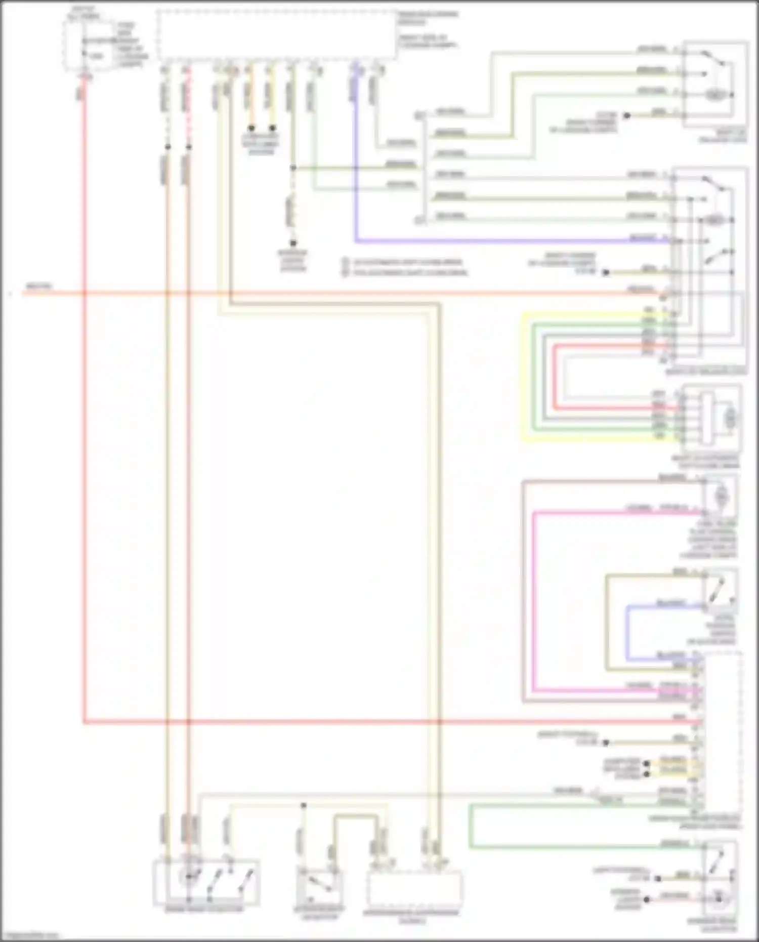 Wiring diagram computer data lines system for BMW 4 series Gran Coupe F36 (2013-2017) (70 of 87)