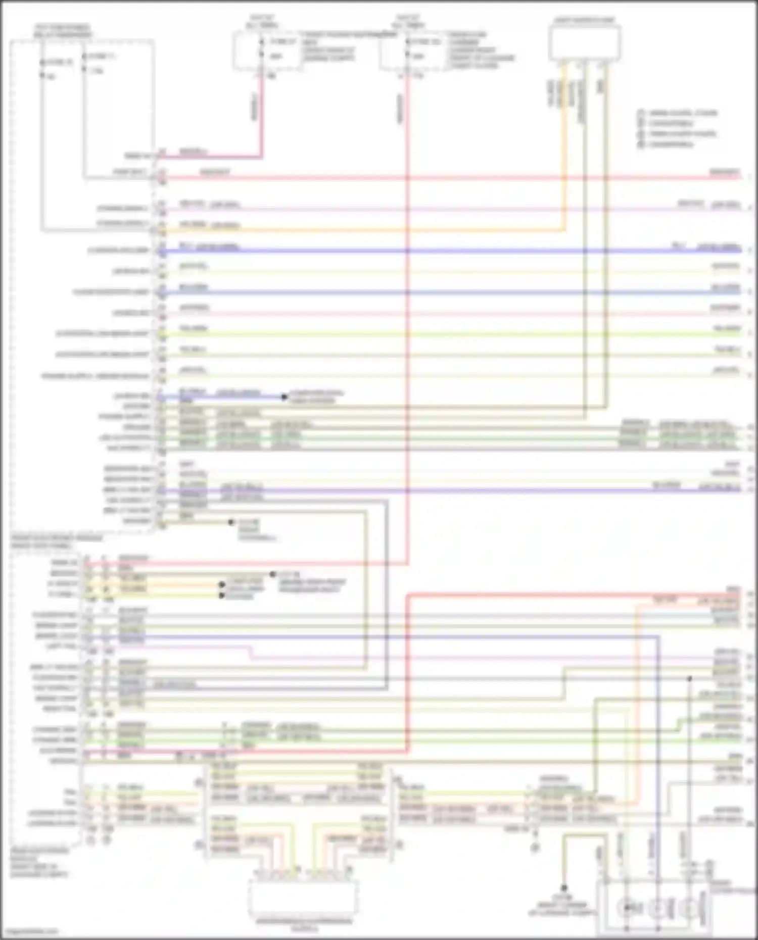 Wiring diagram computer data lines system for BMW 4 series Gran Coupe F36 (2013-2017) (15 of 87)