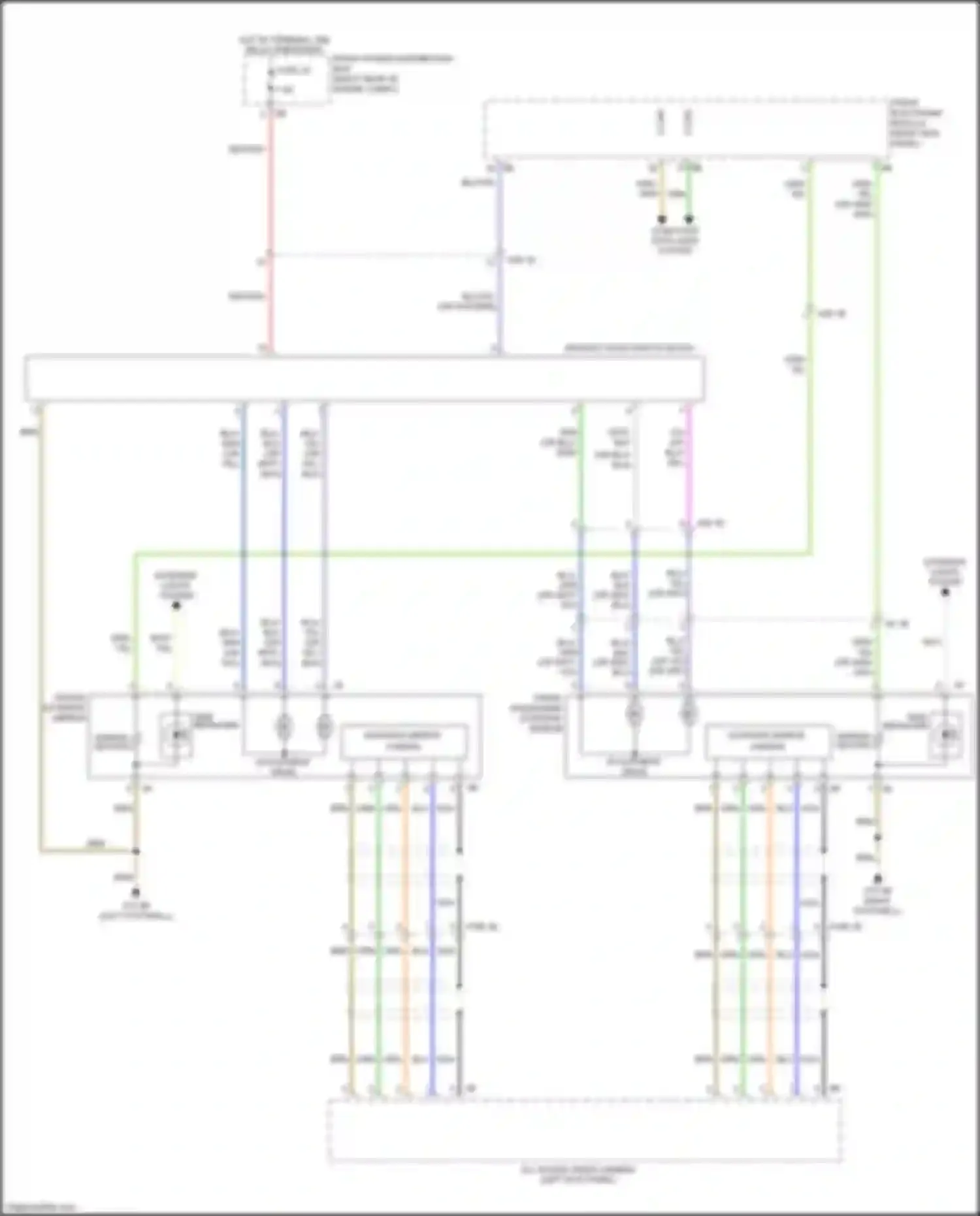 Wiring diagram computer data lines system for BMW 4 series Gran Coupe F36 (2013-2017) (8 of 87)
