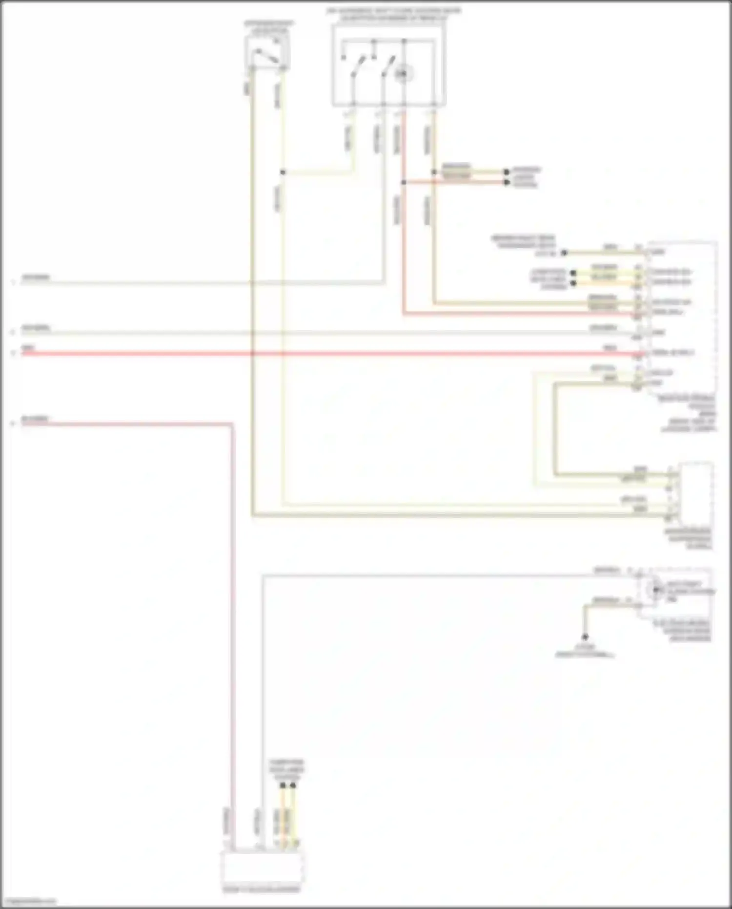 Wiring diagram computer data lines system for BMW 4 series Gran Coupe F36 (2013-2017) (61 of 87)