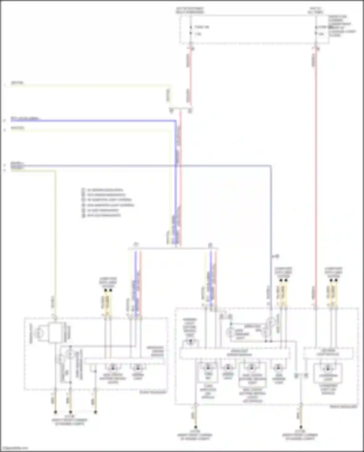 Wiring diagram computer data lines system for BMW 4 series Gran Coupe F36 (2013-2017) (17 of 87)