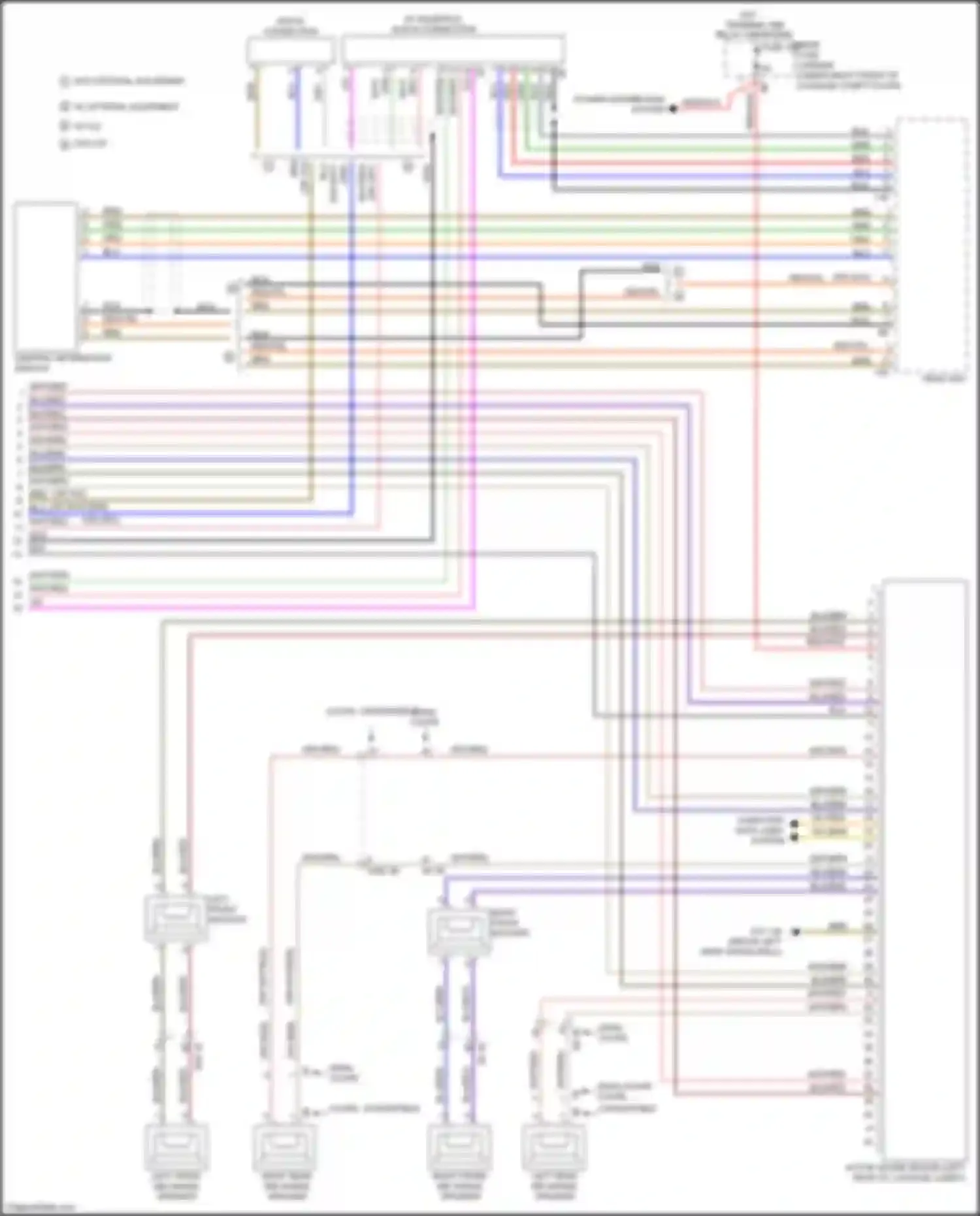 Wiring diagram computer data lines system for BMW 4 series Gran Coupe F36 (2013-2017) (37 of 87)