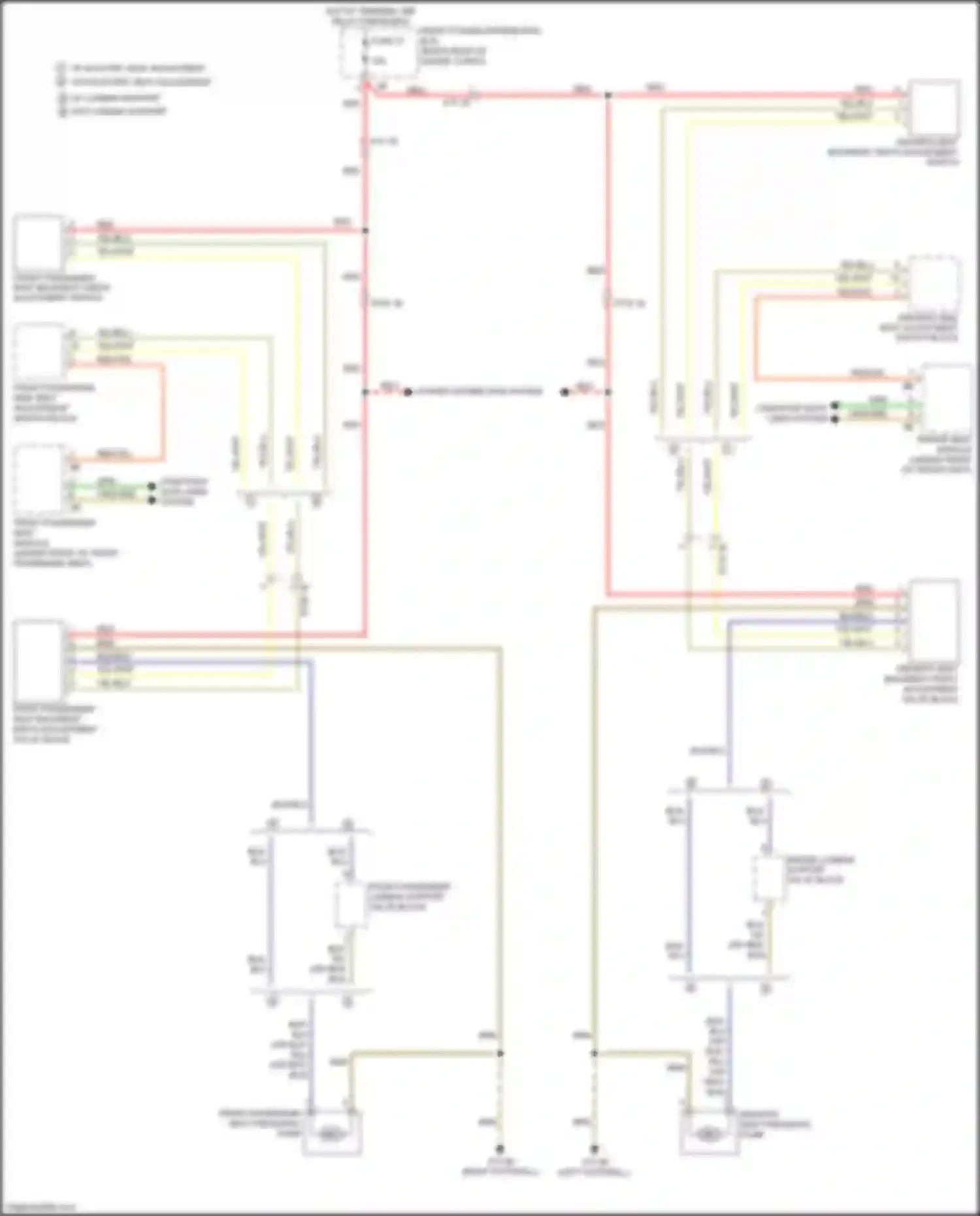Wiring diagram computer data lines system for BMW 4 series Gran Coupe F36 (2013-2017) (78 of 87)