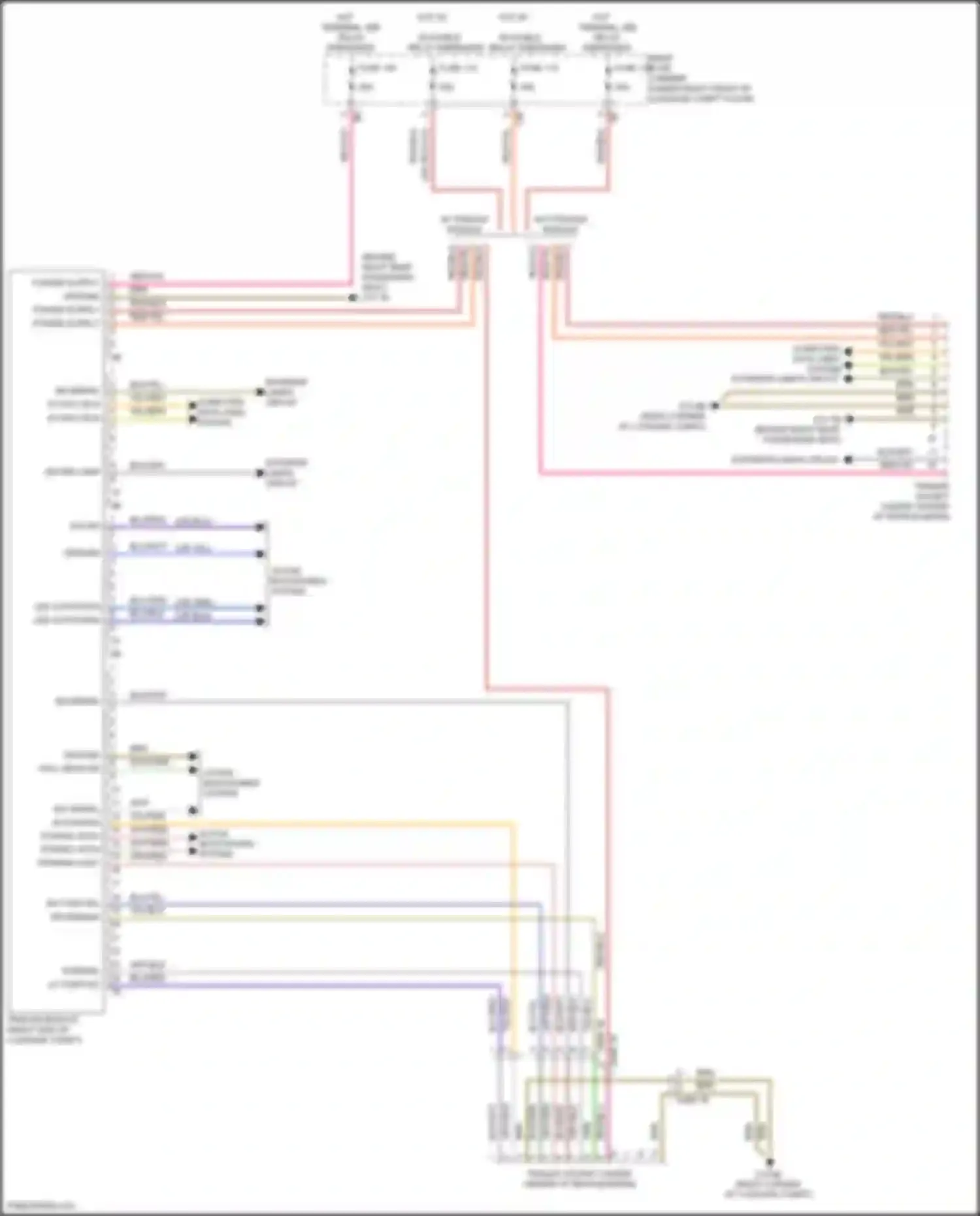 Wiring diagram computer data lines system for BMW 4 series Gran Coupe F36 (2013-2017) (20 of 87)