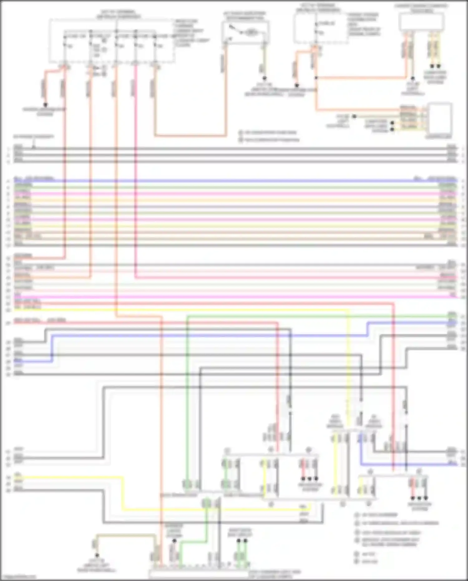 Wiring diagram computer data lines system for BMW 4 series Gran Coupe F36 (2013-2017) (47 of 87)