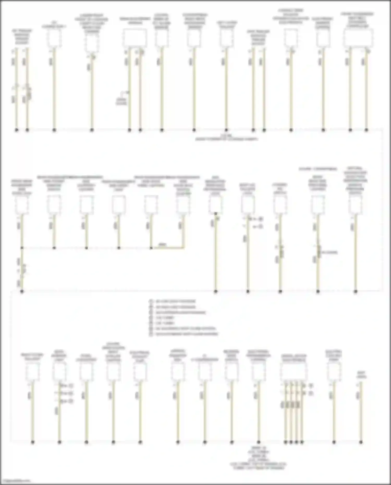 Wiring diagram front passenger seat belt extender controller for BMW 4 series Gran Coupe F36 (2013-2017) (2 of 3)