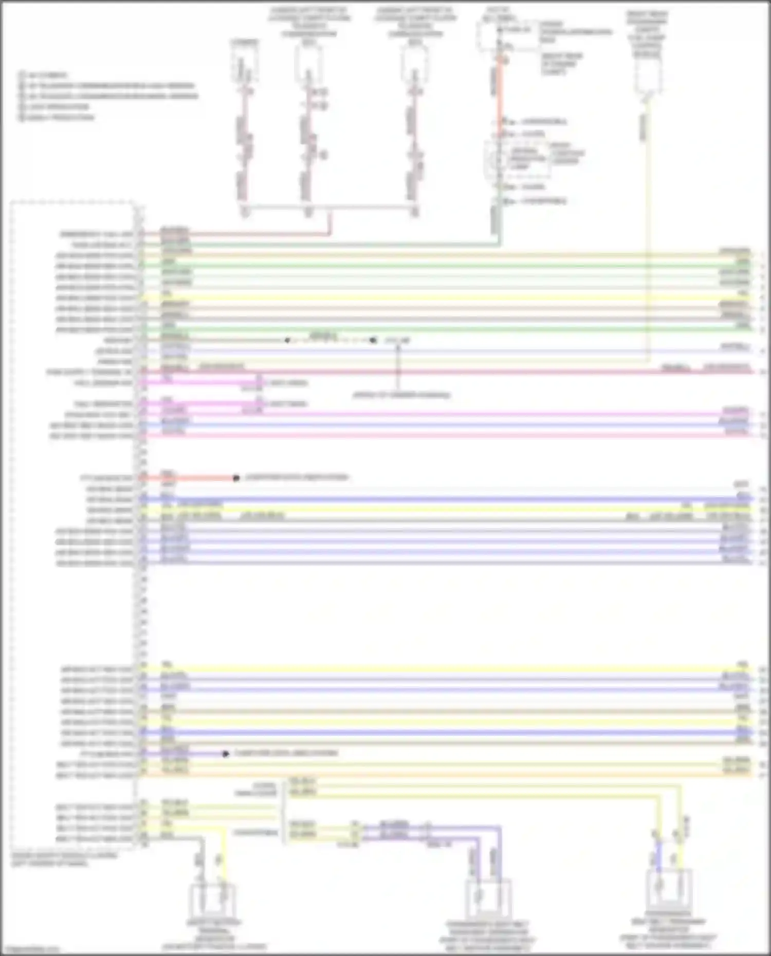 Wiring diagram hall sensor sig for BMW 4 series Gran Coupe F36 (2013-2017) (1 of 1)