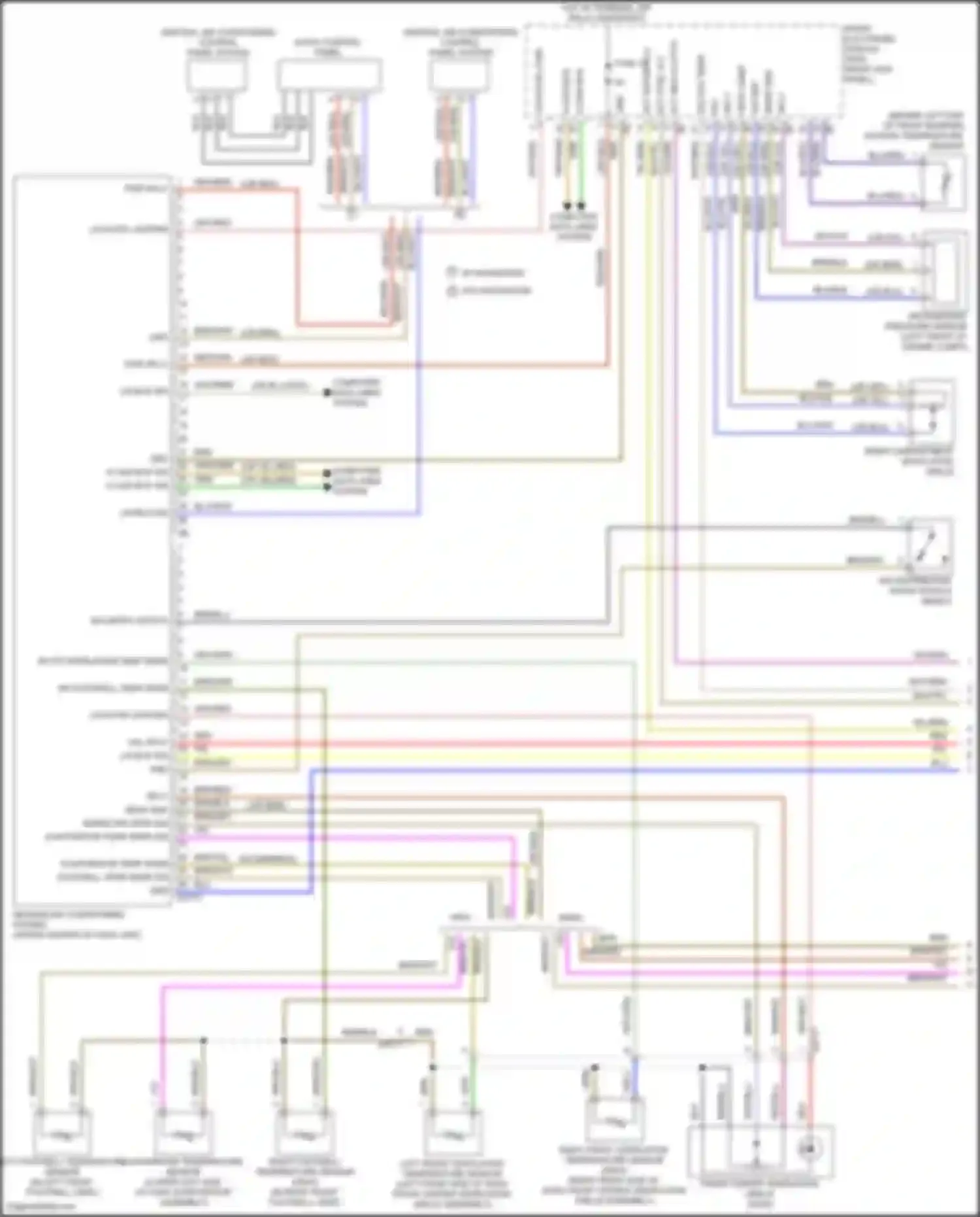 Wiring diagram k-can bus sig for BMW 4 series Gran Coupe F36 (2013-2017) (1 of 4)