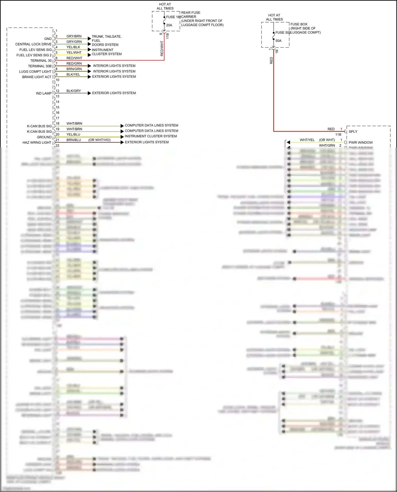 Wiring diagram rt dynamic brk for BMW 4 series Gran Coupe F36 (2013-2017) (1 of 1)