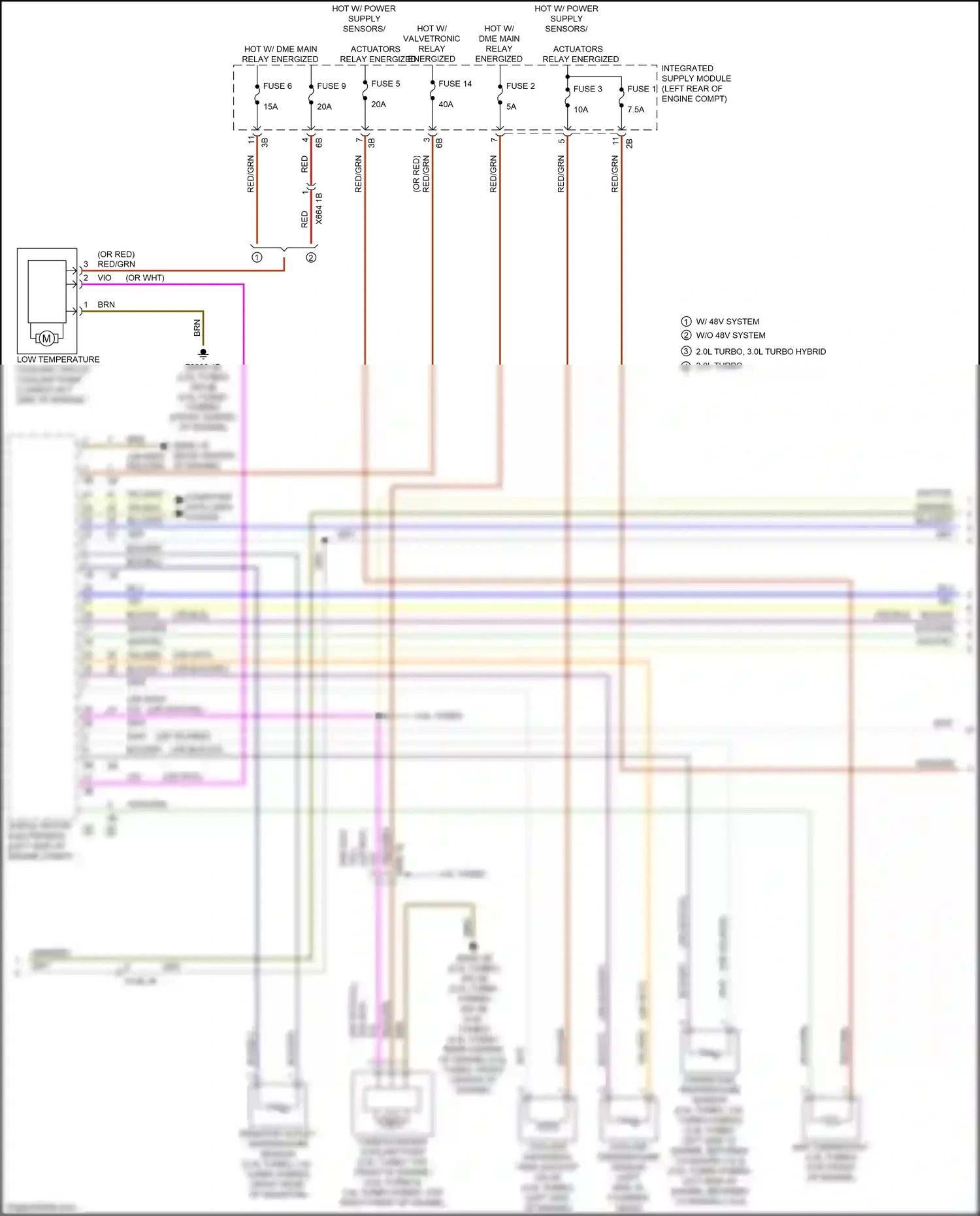 BMW 4 series Gran Coupe G26 (2020-2024) computer data lines system wiring diagram  (22 of 94)