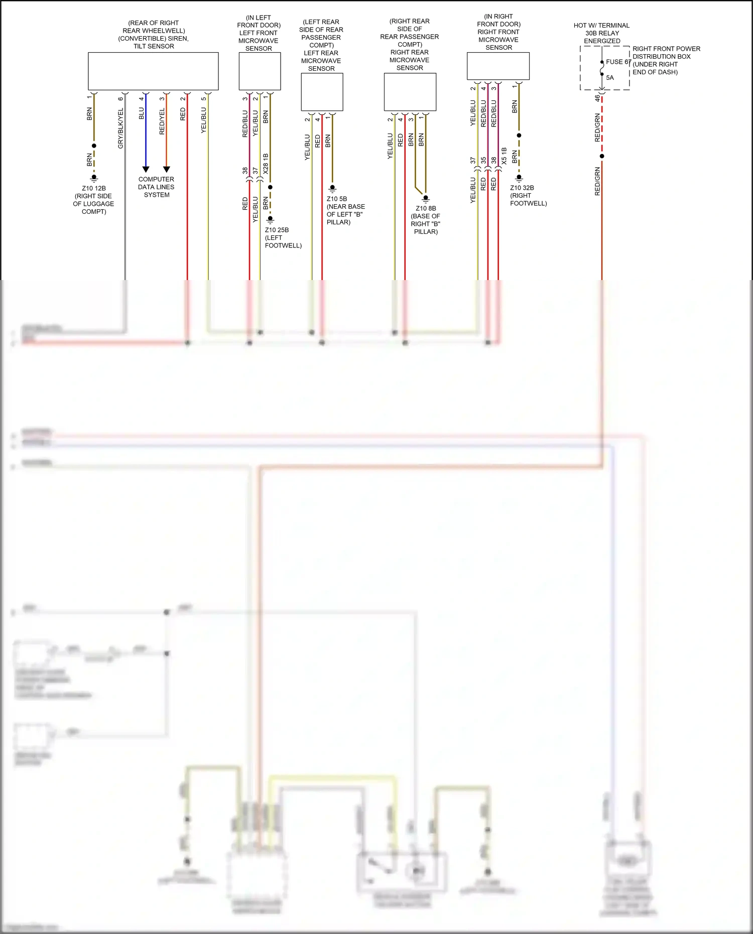 BMW 4 series Gran Coupe G26 (2020-2024) computer data lines system wiring diagram  (72 of 94)