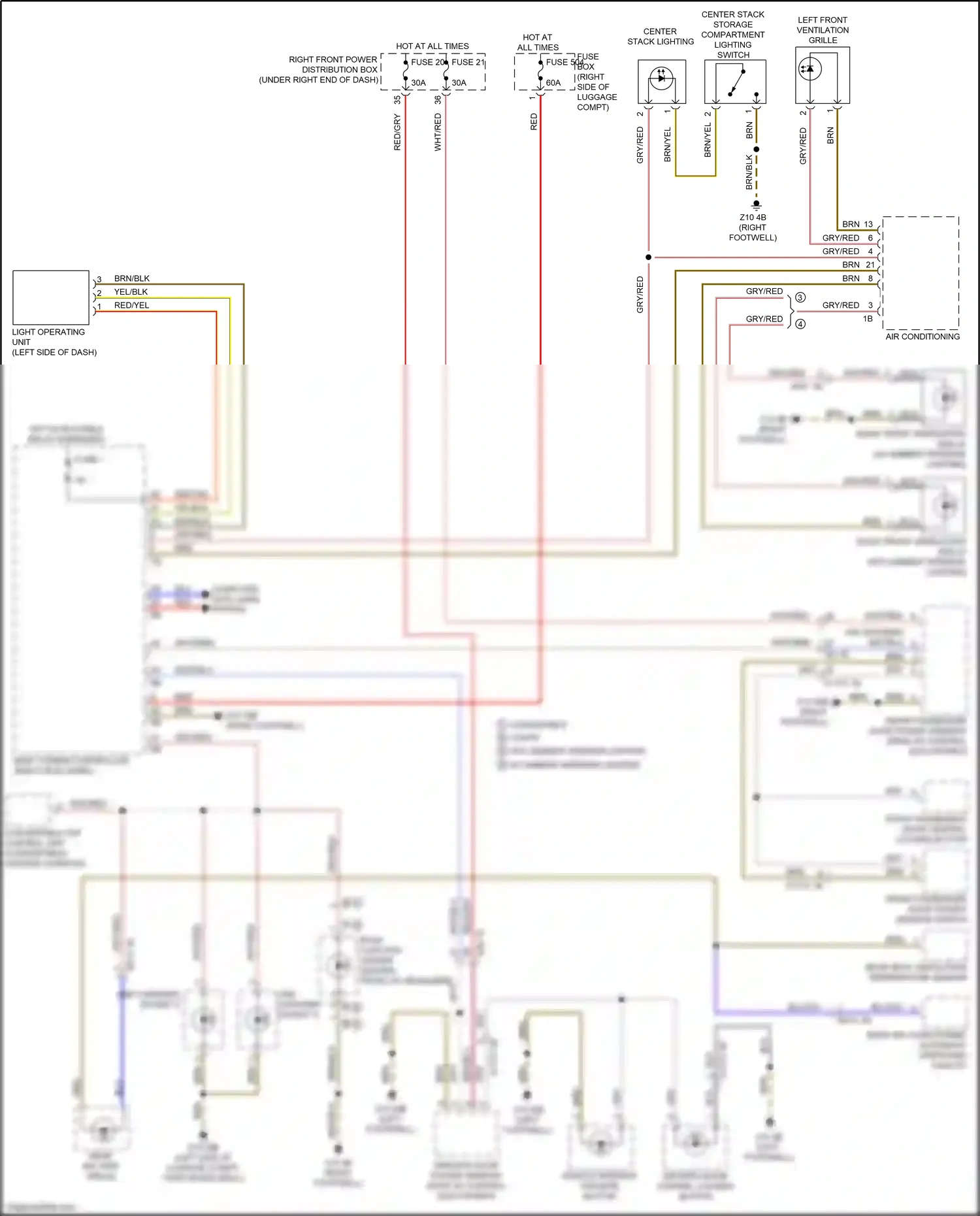 BMW 4 series Gran Coupe G26 (2020-2024) computer data lines system wiring diagram  (79 of 94)
