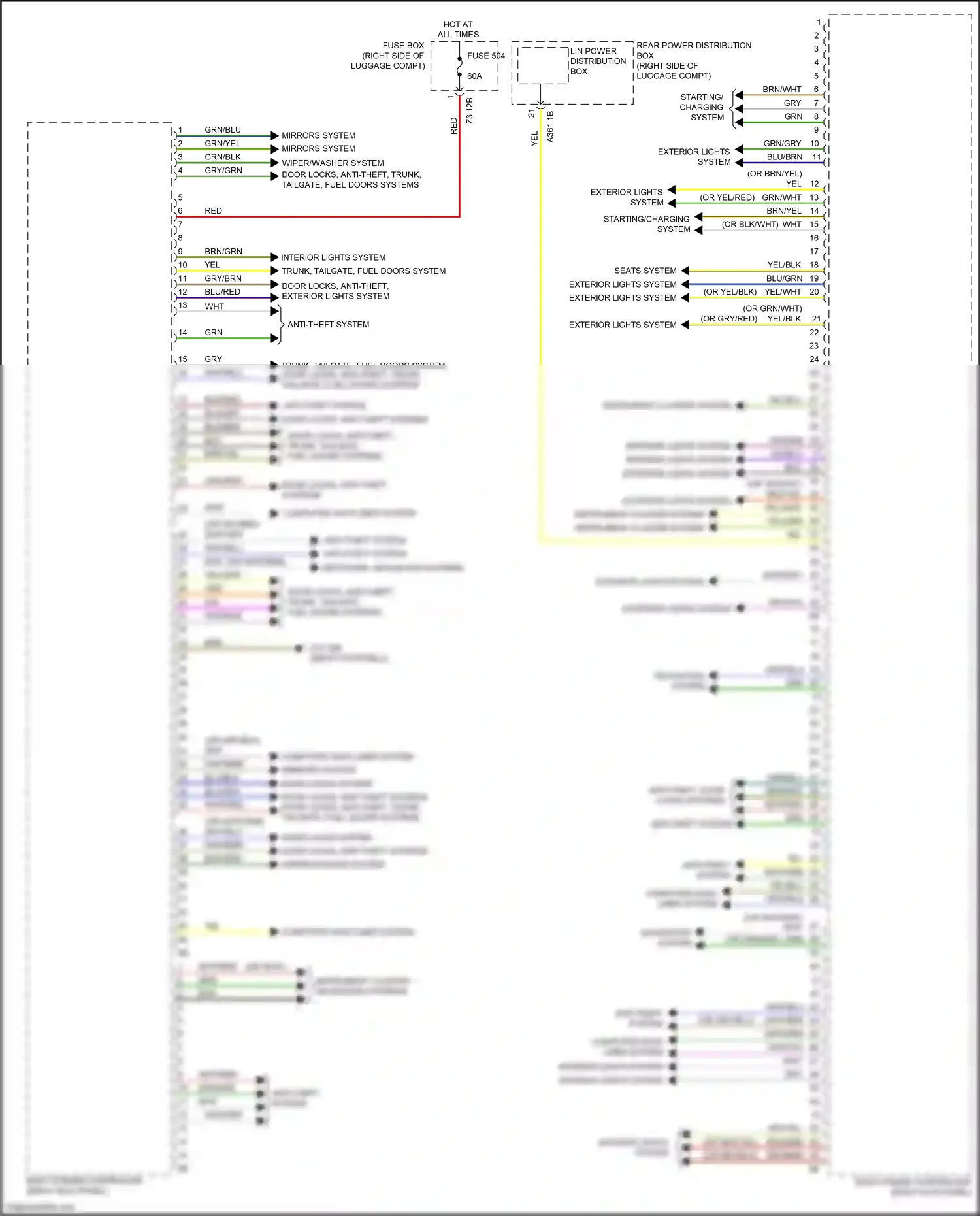 BMW 4 series Gran Coupe G26 (2020-2024) computer data lines system wiring diagram  (75 of 94)