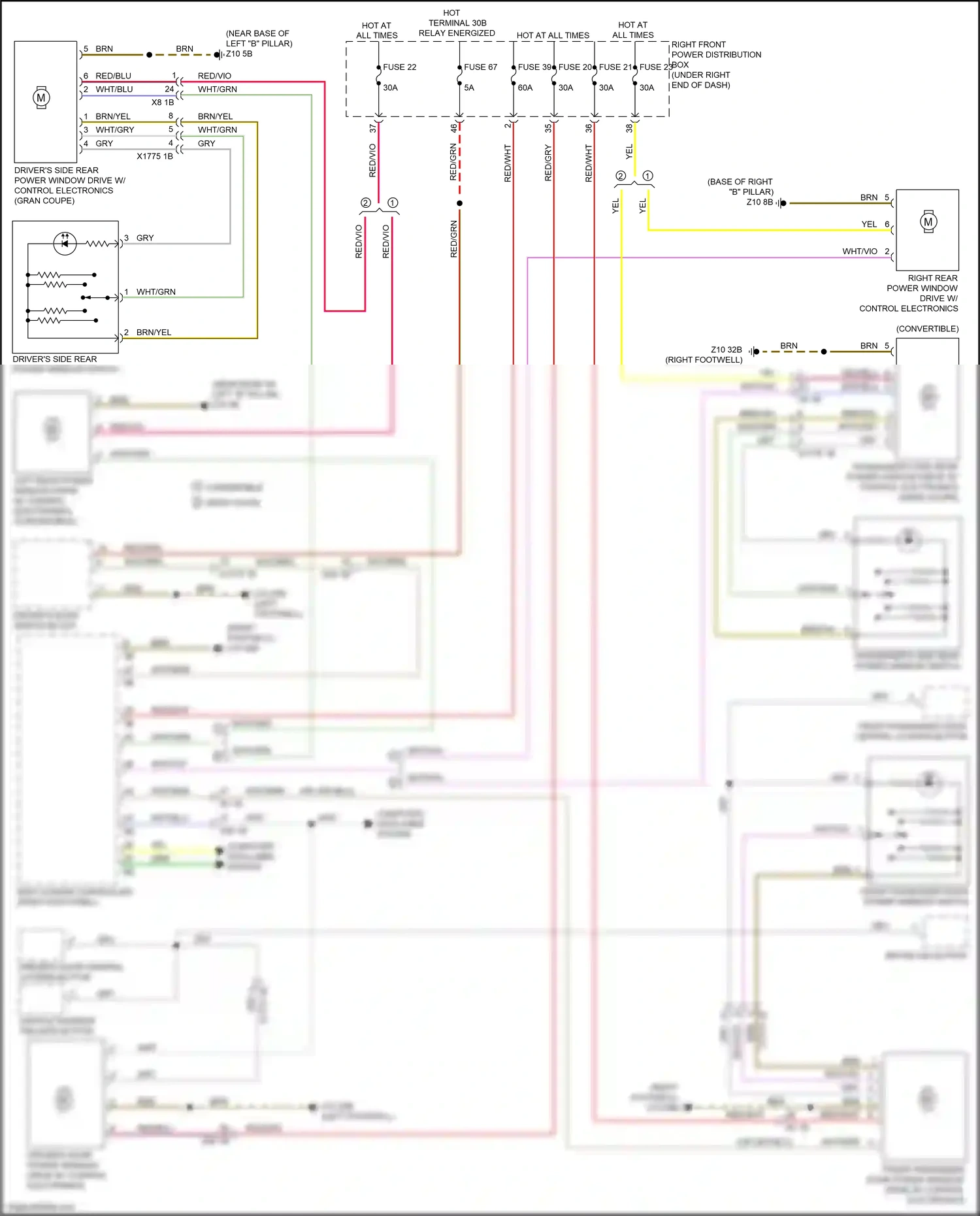 BMW 4 series Gran Coupe G26 (2020-2024) computer data lines system wiring diagram  (88 of 94)