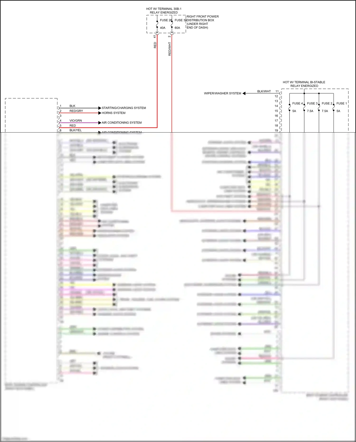 BMW 4 series Gran Coupe G26 (2020-2024) computer data lines system wiring diagram  (74 of 94)