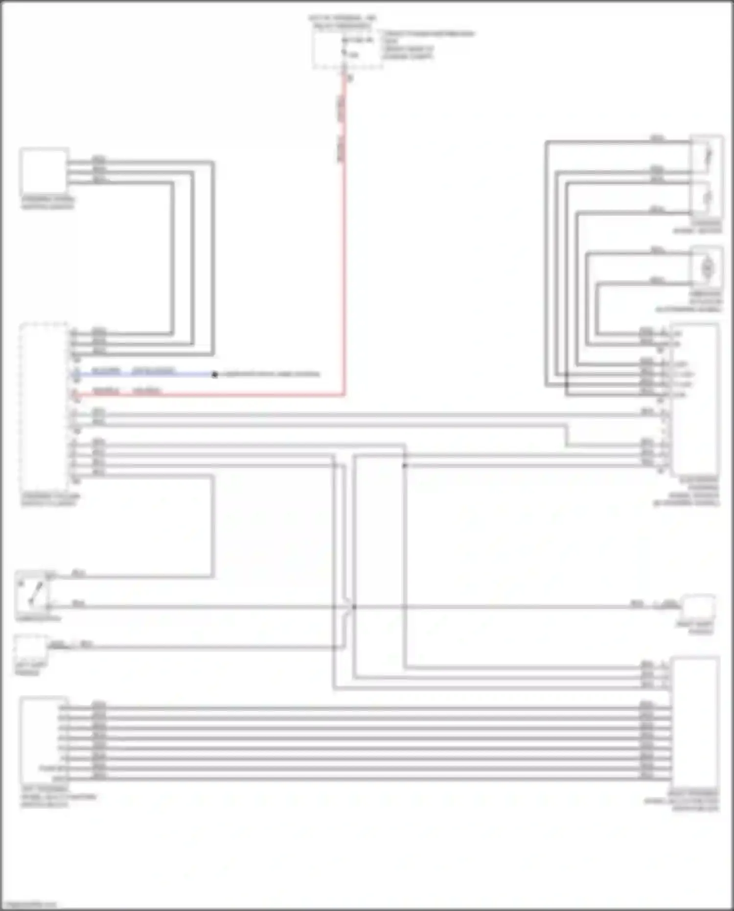 Wiring diagram computer data lines system for BMW 4 series F32/F33 facelift (2017-2020) (93 of 97)