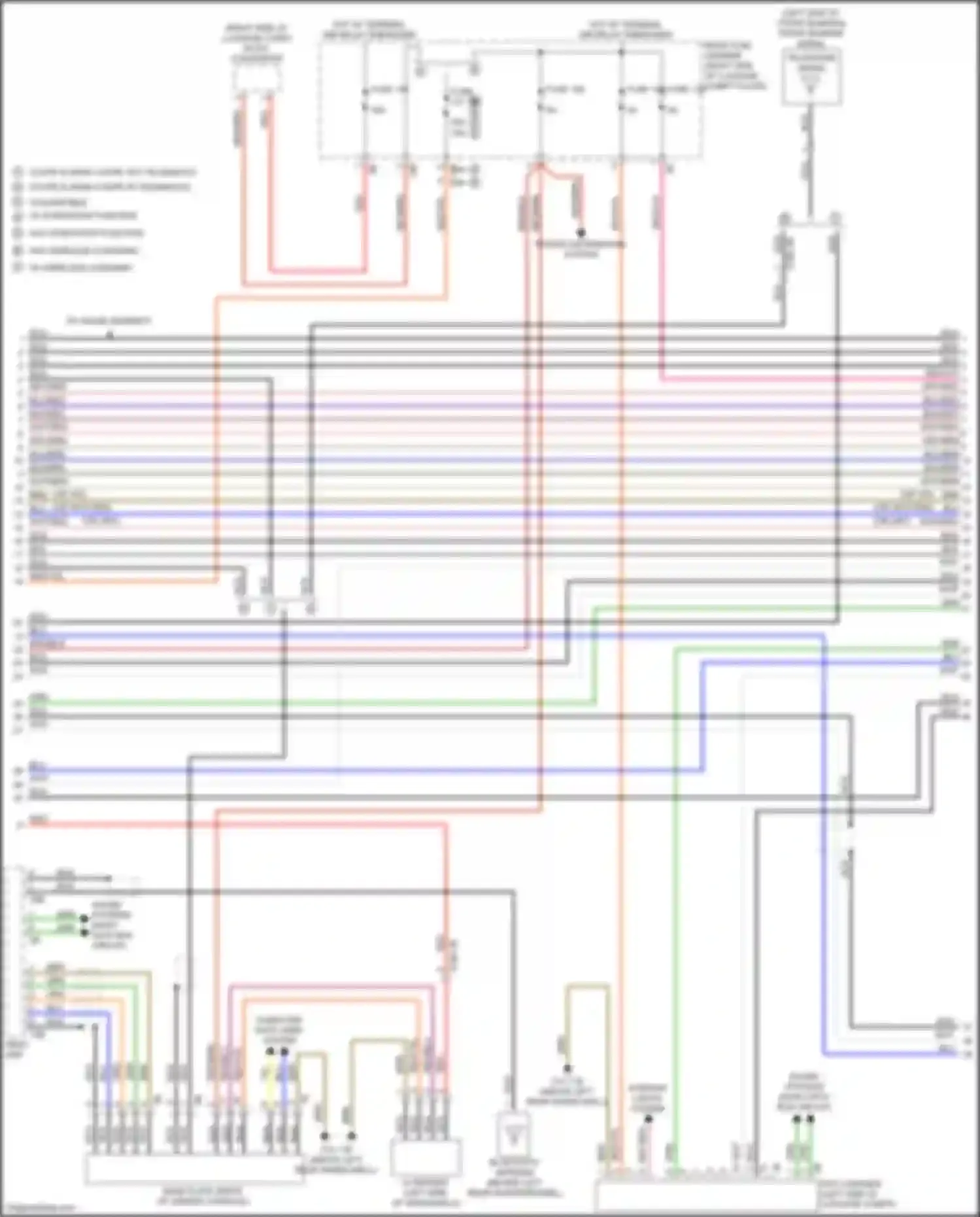 Wiring diagram fuse 128 for BMW 4 series F32/F33 facelift (2017-2020) (1 of 9)