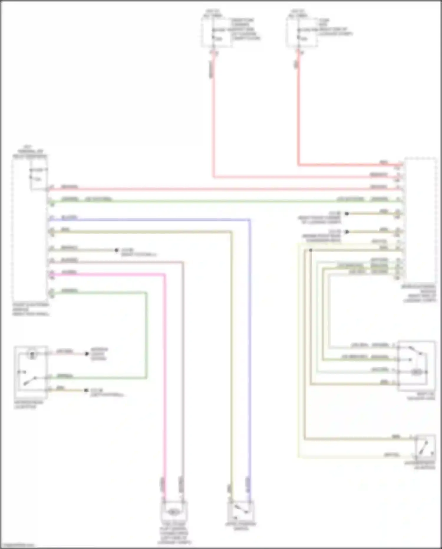 Wiring diagram gry/yel for BMW 4 series F32/F33 facelift (2017-2020) (10 of 31)
