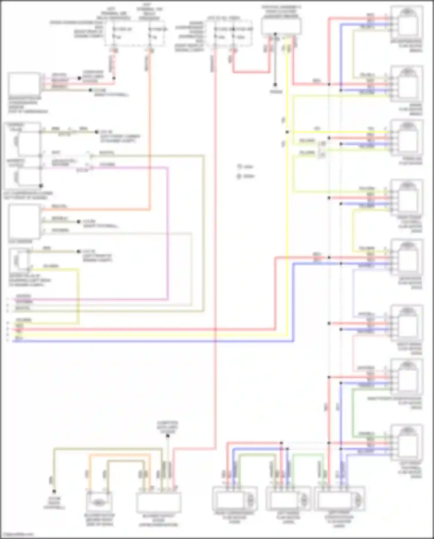 Wiring diagram hot at all times for BMW 4 series F32/F33 facelift (2017-2020) (31 of 55)