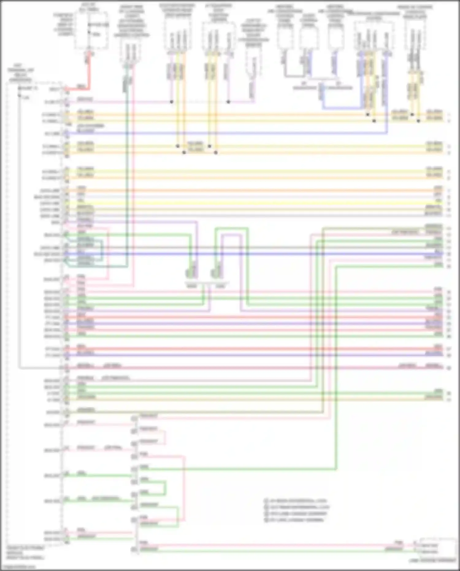 Wiring diagram k can l for BMW 4 series F32/F33 facelift (2017-2020) (1 of 9)