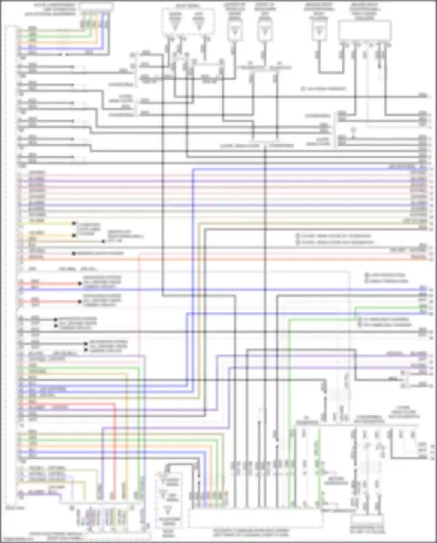 Wiring diagram (not for BMW 4 series F32/F33 facelift (2017-2020) (5 of 16)