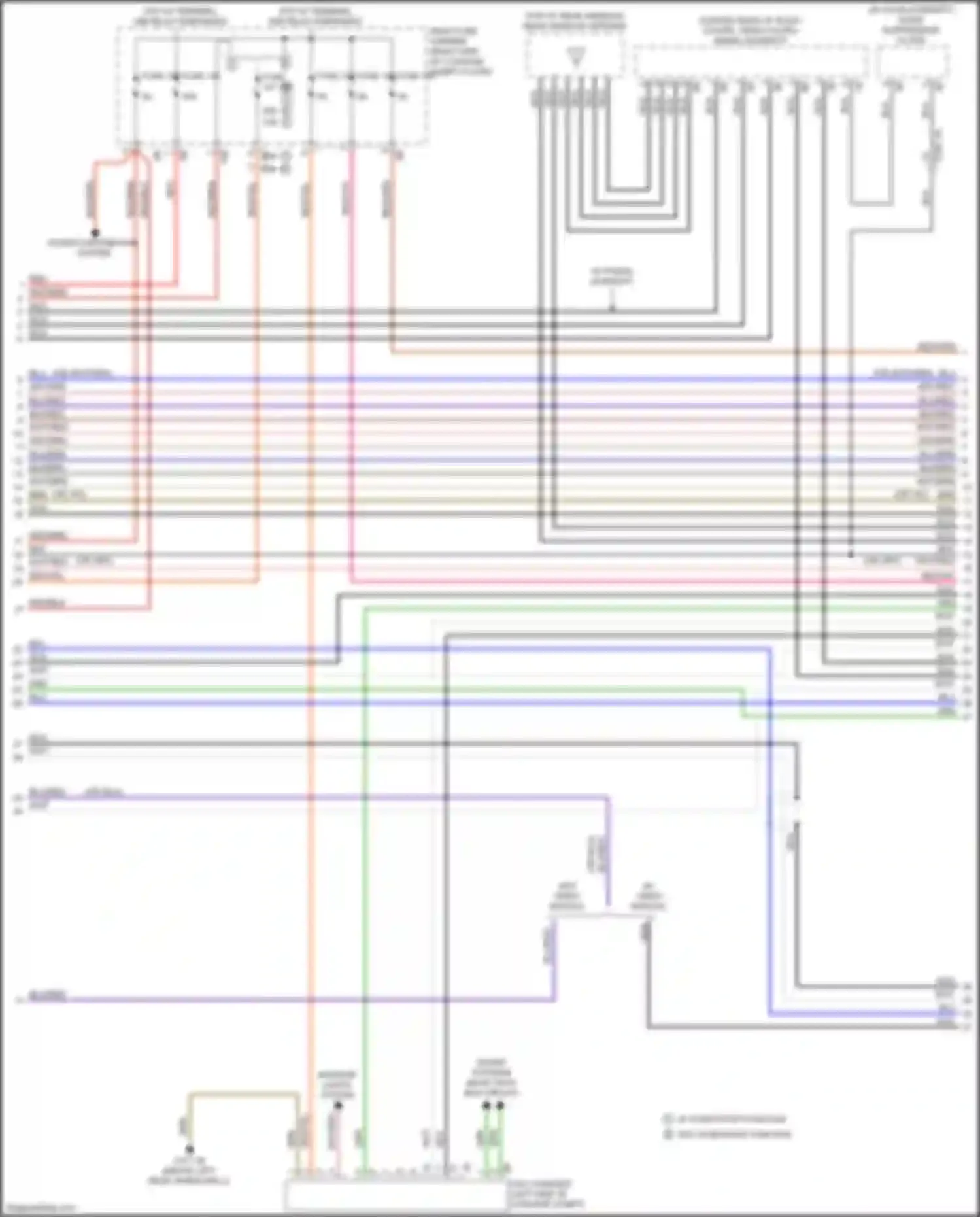 Wiring diagram red for BMW 4 series F32/F33 facelift (2017-2020) (16 of 103)