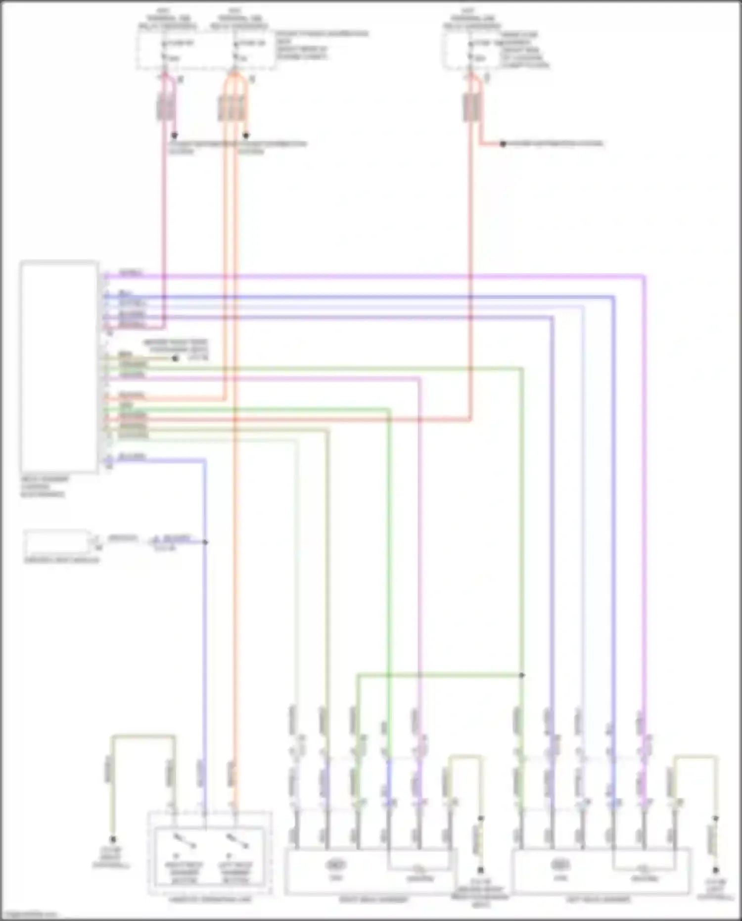 Wiring diagram red/brn for BMW 4 series F32/F33 facelift (2017-2020) (32 of 35)