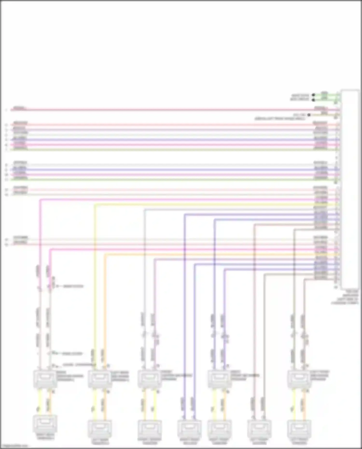 Wiring diagram red/wht for BMW 4 series F32/F33 facelift (2017-2020) (7 of 38)