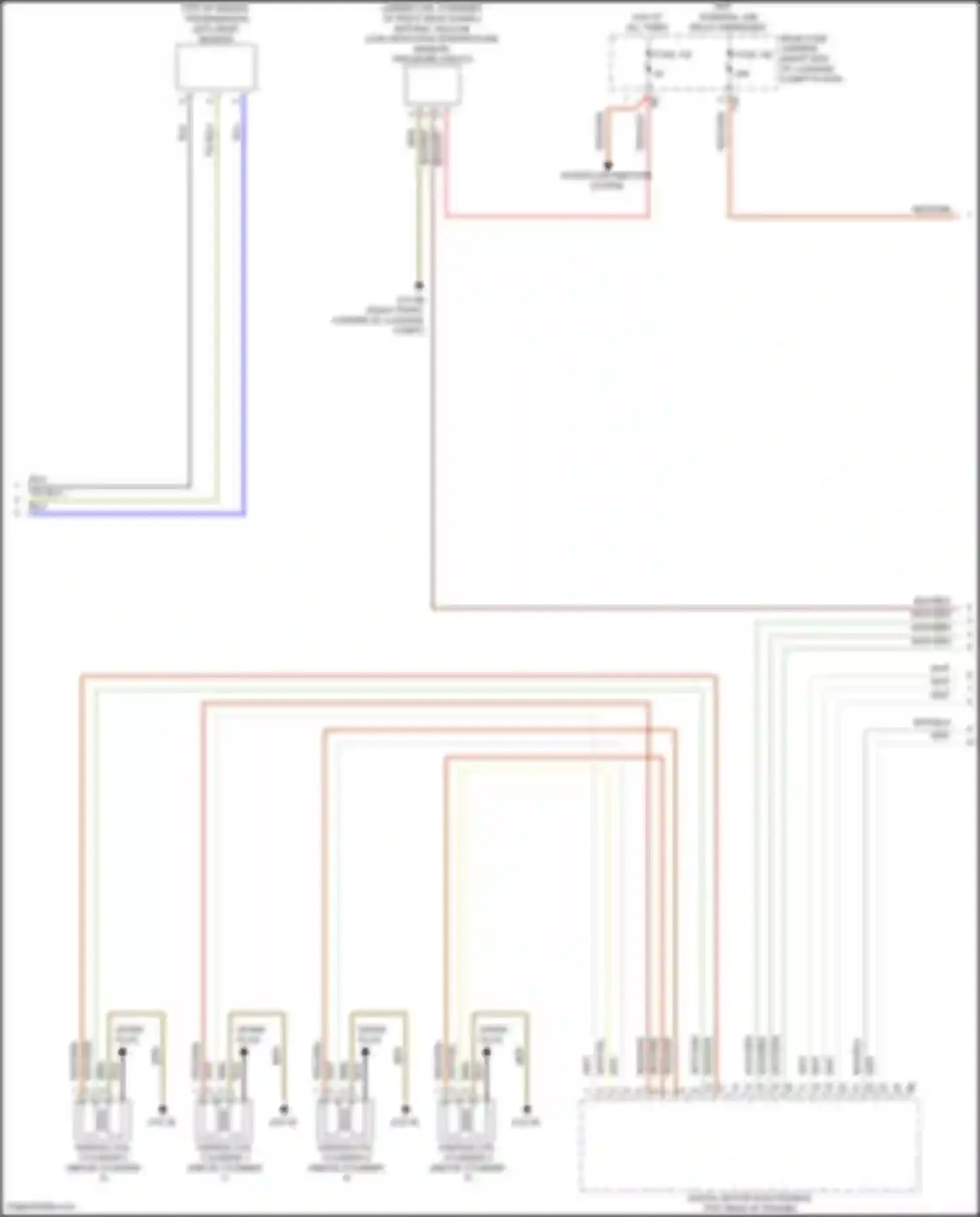 Wiring diagram relay energized for BMW 4 series F32/F33 facelift (2017-2020) (57 of 59)