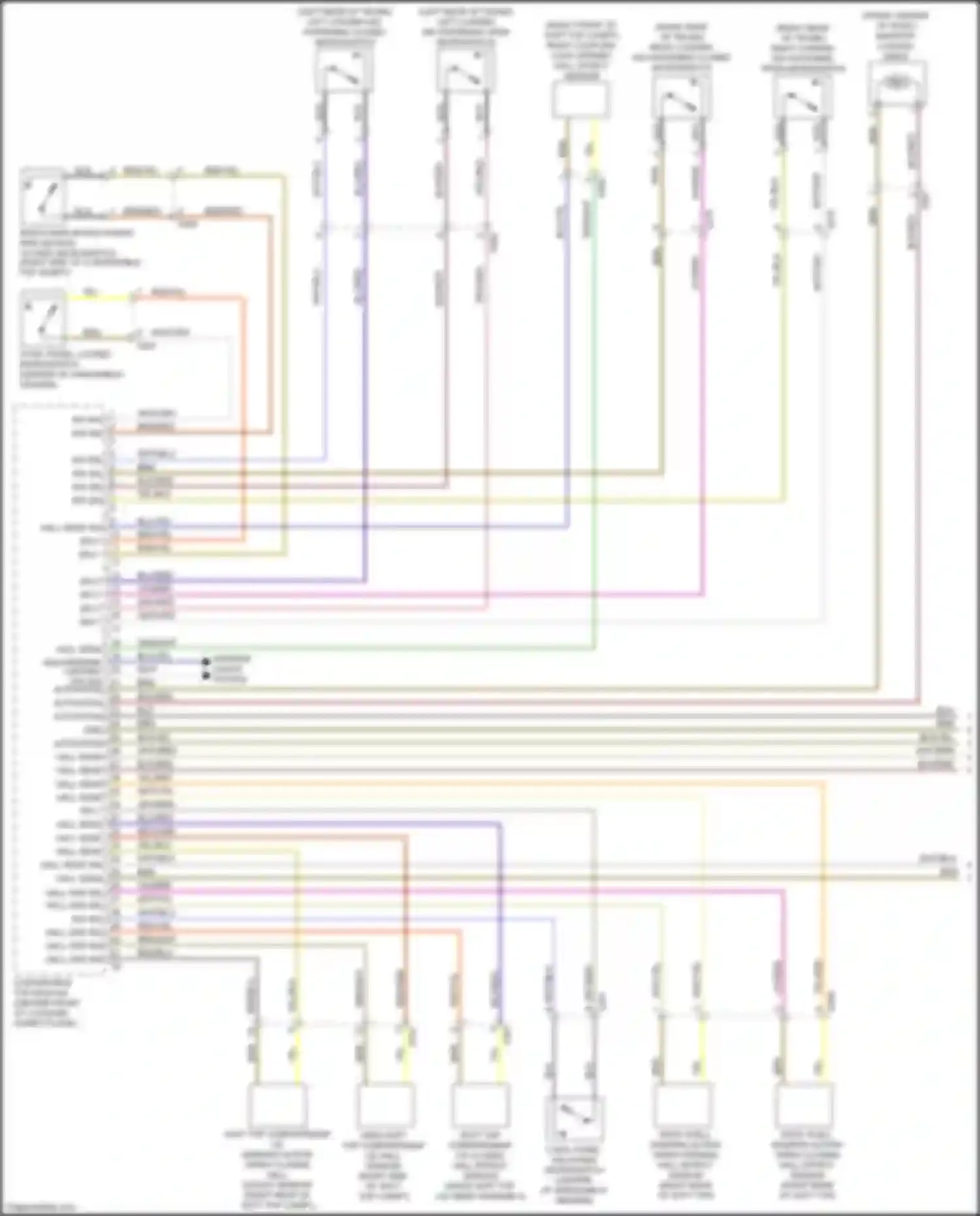 Wiring diagram wht for BMW 4 series F32/F33 facelift (2017-2020) (8 of 94)