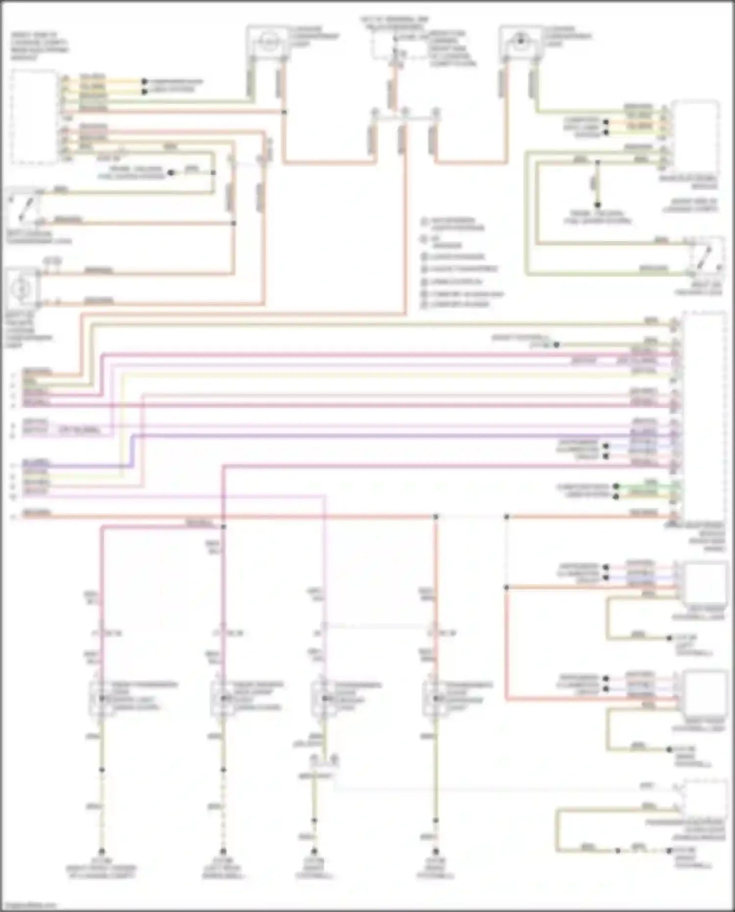 Wiring diagram wht for BMW 4 series F32/F33 facelift (2017-2020) (74 of 94)