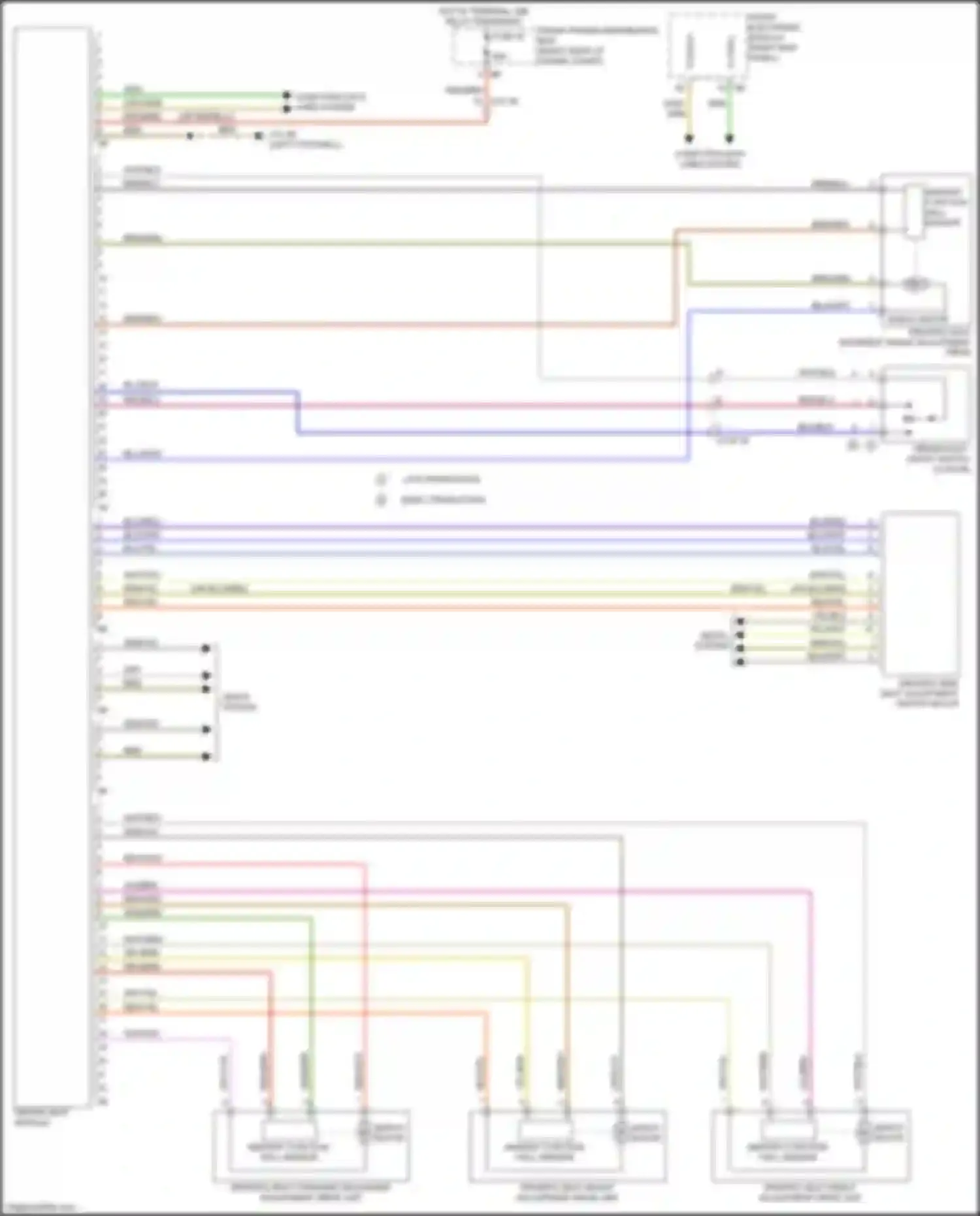 Wiring diagram yel/wht for BMW 4 series F32/F33 facelift (2017-2020) (2 of 13)