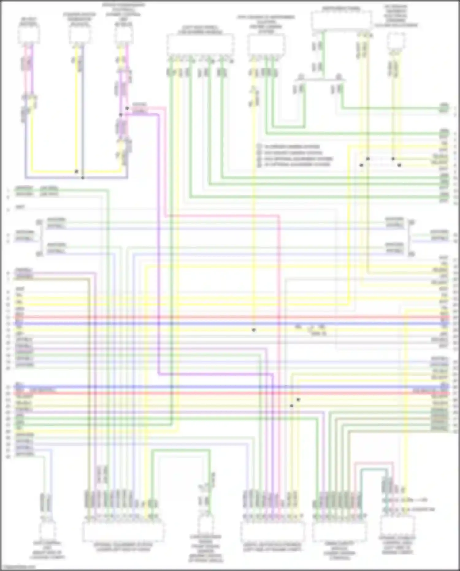 4 series BMW G22/G23 (2020-2024): High/low bus circuit (3 of 8)