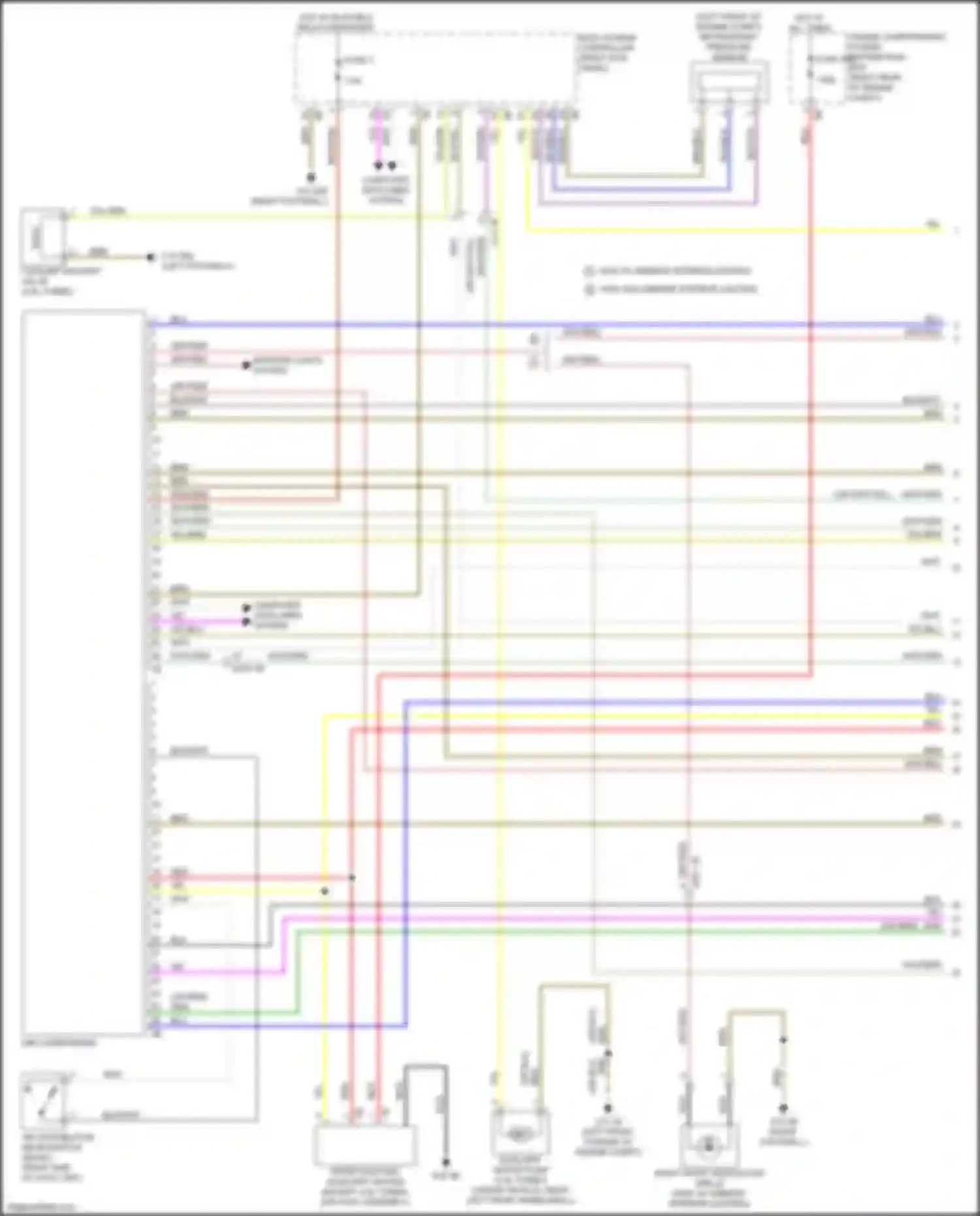 Wiring diagram 3.0l turbo for BMW 4 series G22/G23 (2020-2024) (1 of 8)