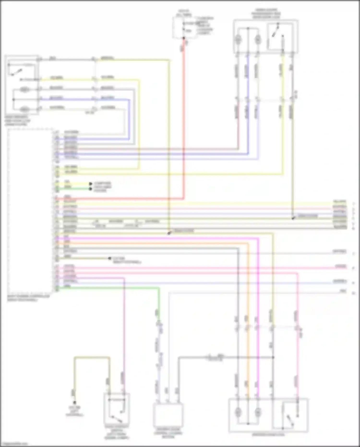 Wiring diagram blk for BMW 4 series G22/G23 (2020-2024) (8 of 73)