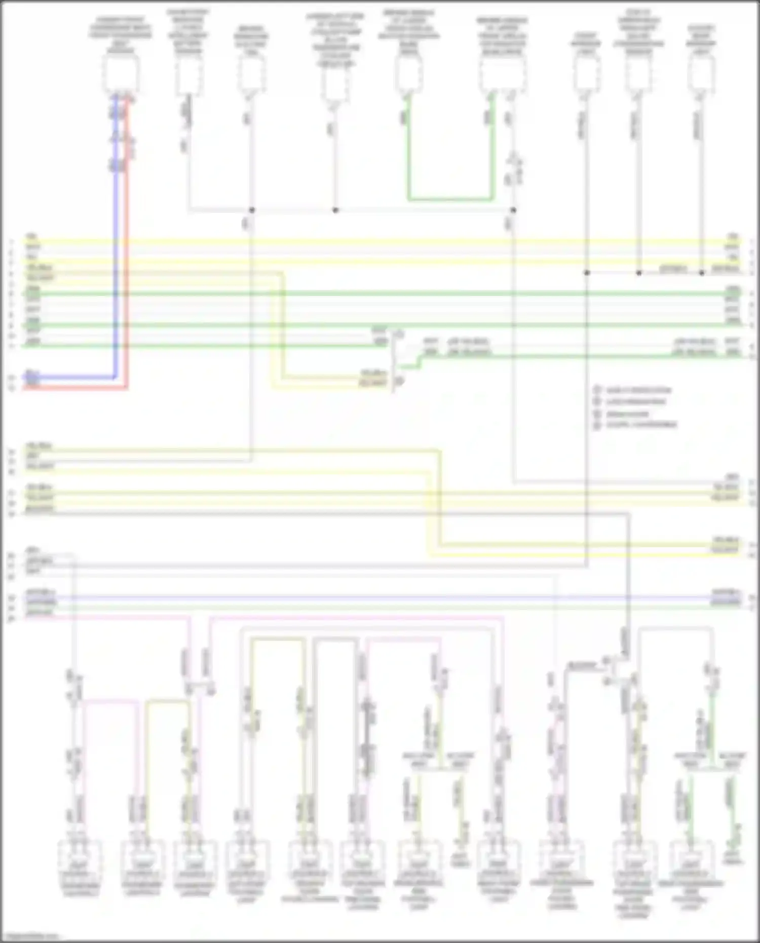 Wiring diagram early production for BMW 4 series G22/G23 (2020-2024) (3 of 6)