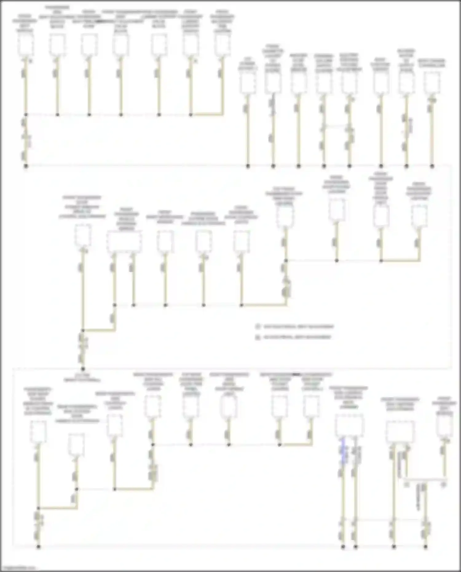 Wiring diagram front passenger seat heating electronics for BMW 4 series G22/G23 (2020-2024) (2 of 4)