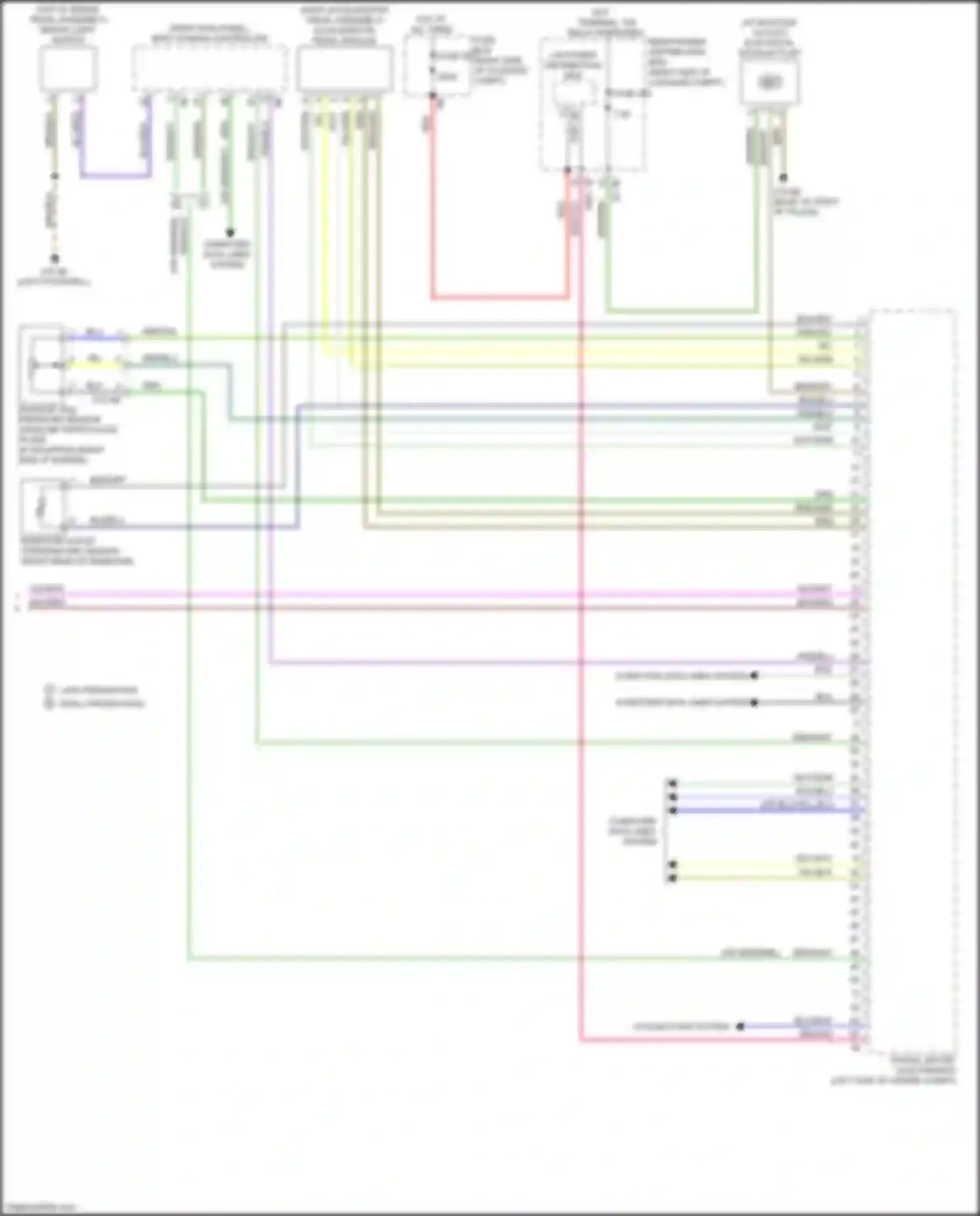 Wiring diagram grn/brn for BMW 4 series G22/G23 (2020-2024) (2 of 2)
