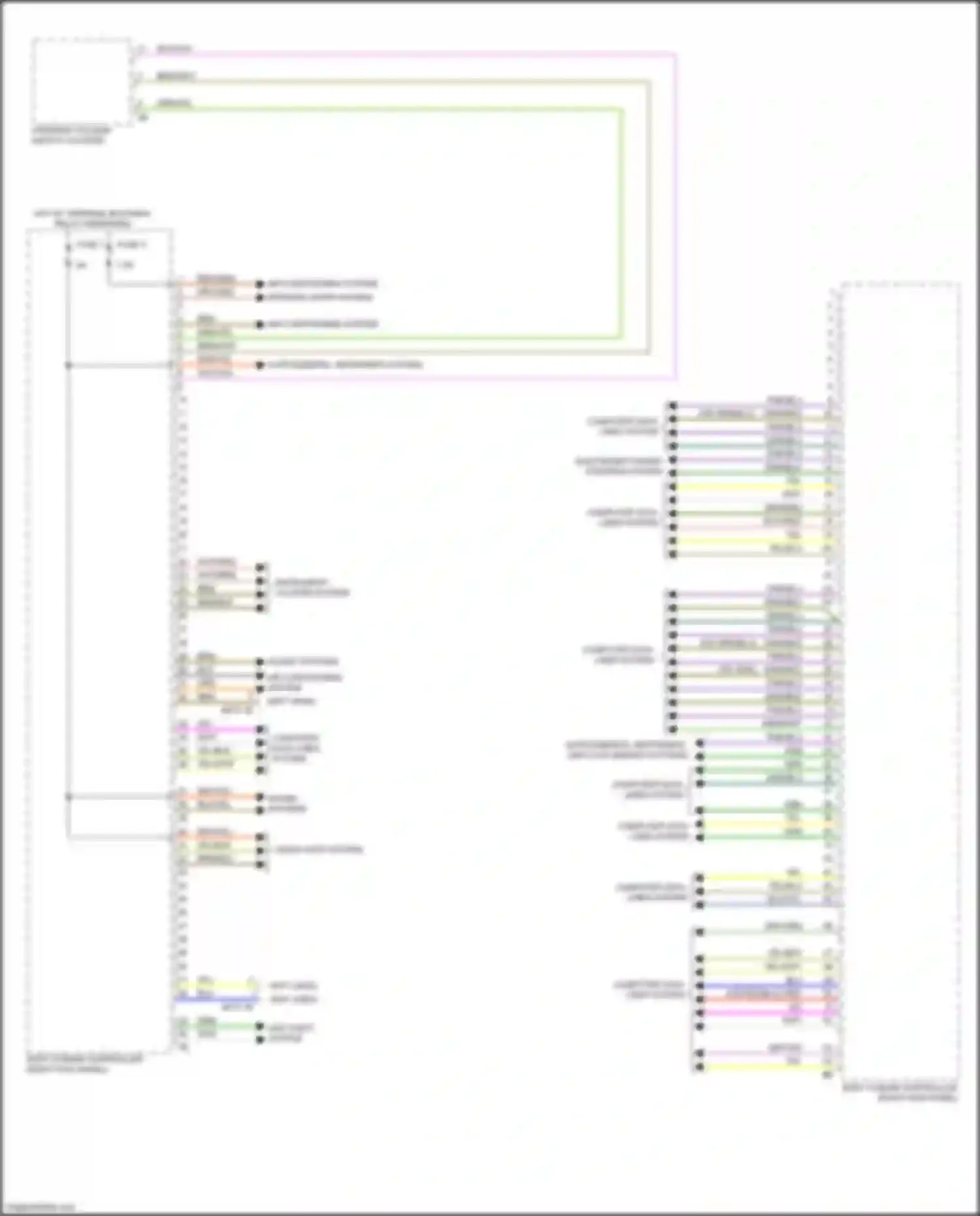 Wiring diagram org/ for BMW 4 series G22/G23 (2020-2024) (3 of 25)