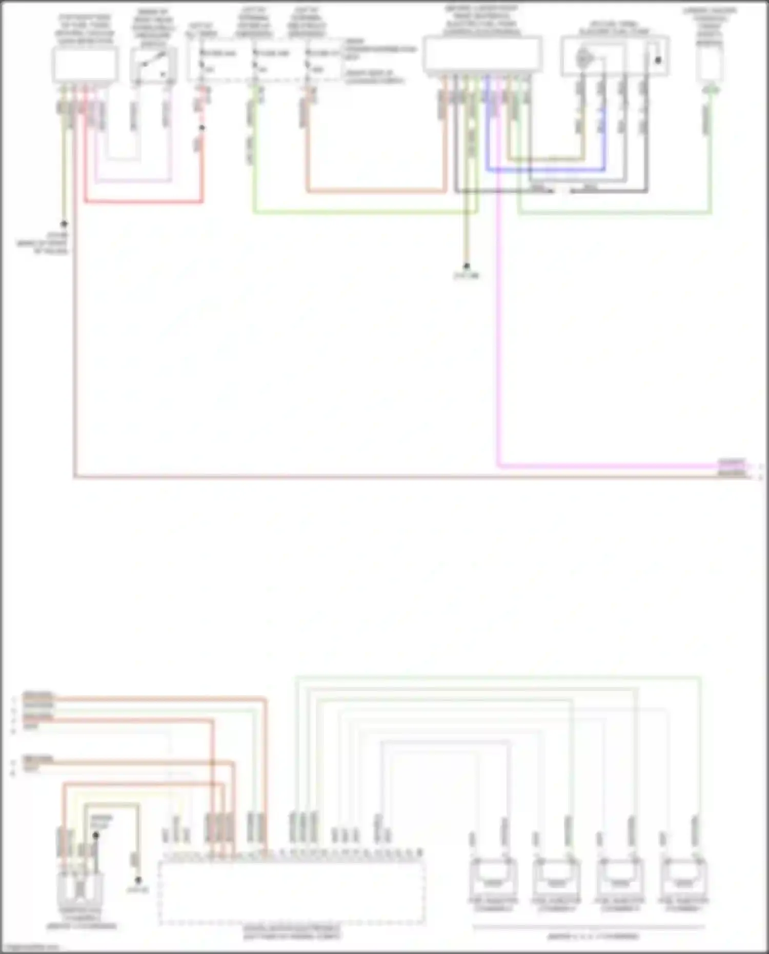 Wiring diagram spark plug for BMW 4 series G22/G23 (2020-2024) (2 of 2)