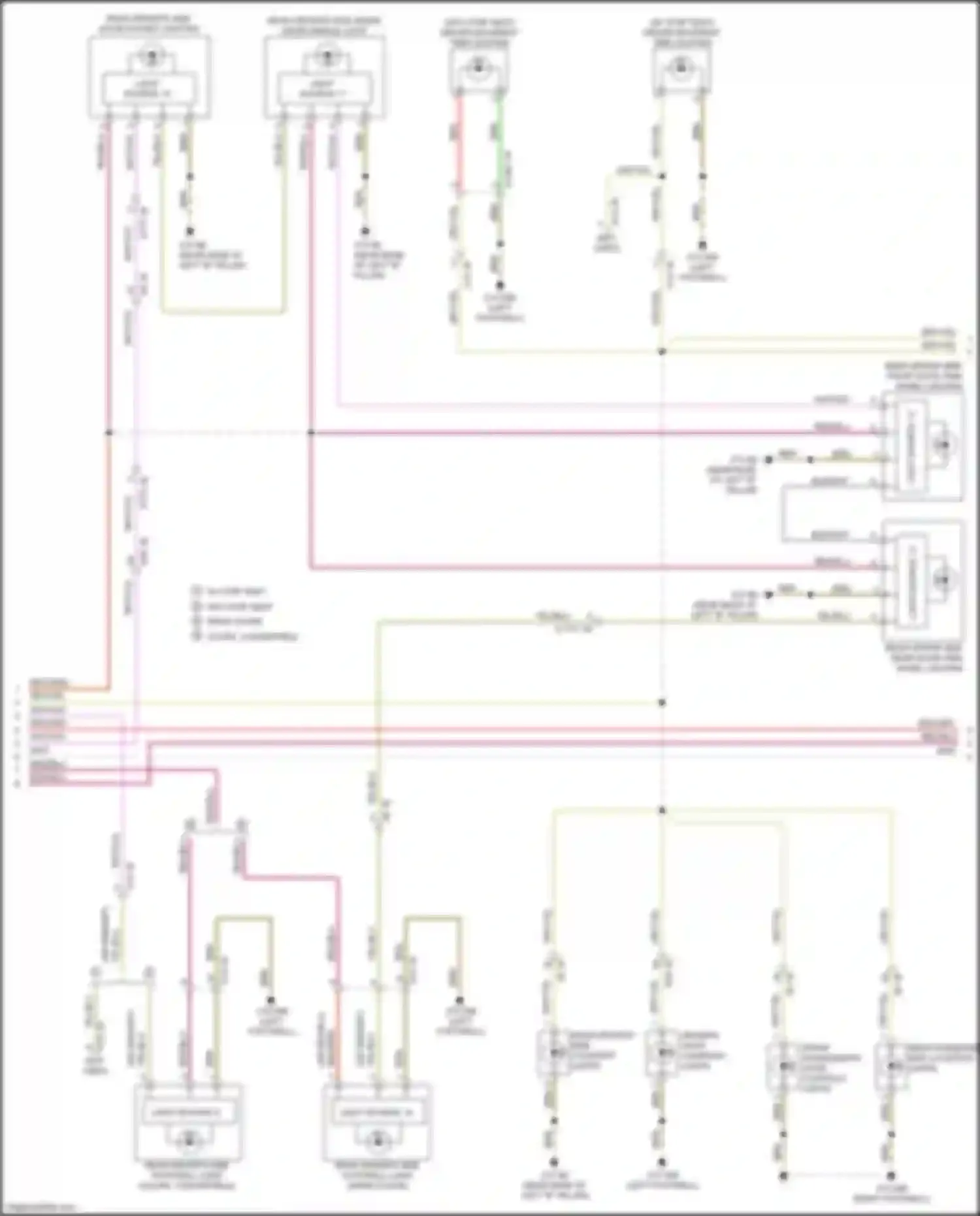 Wiring diagram w/ cfrp seat for BMW 4 series G22/G23 (2020-2024) (1 of 3)