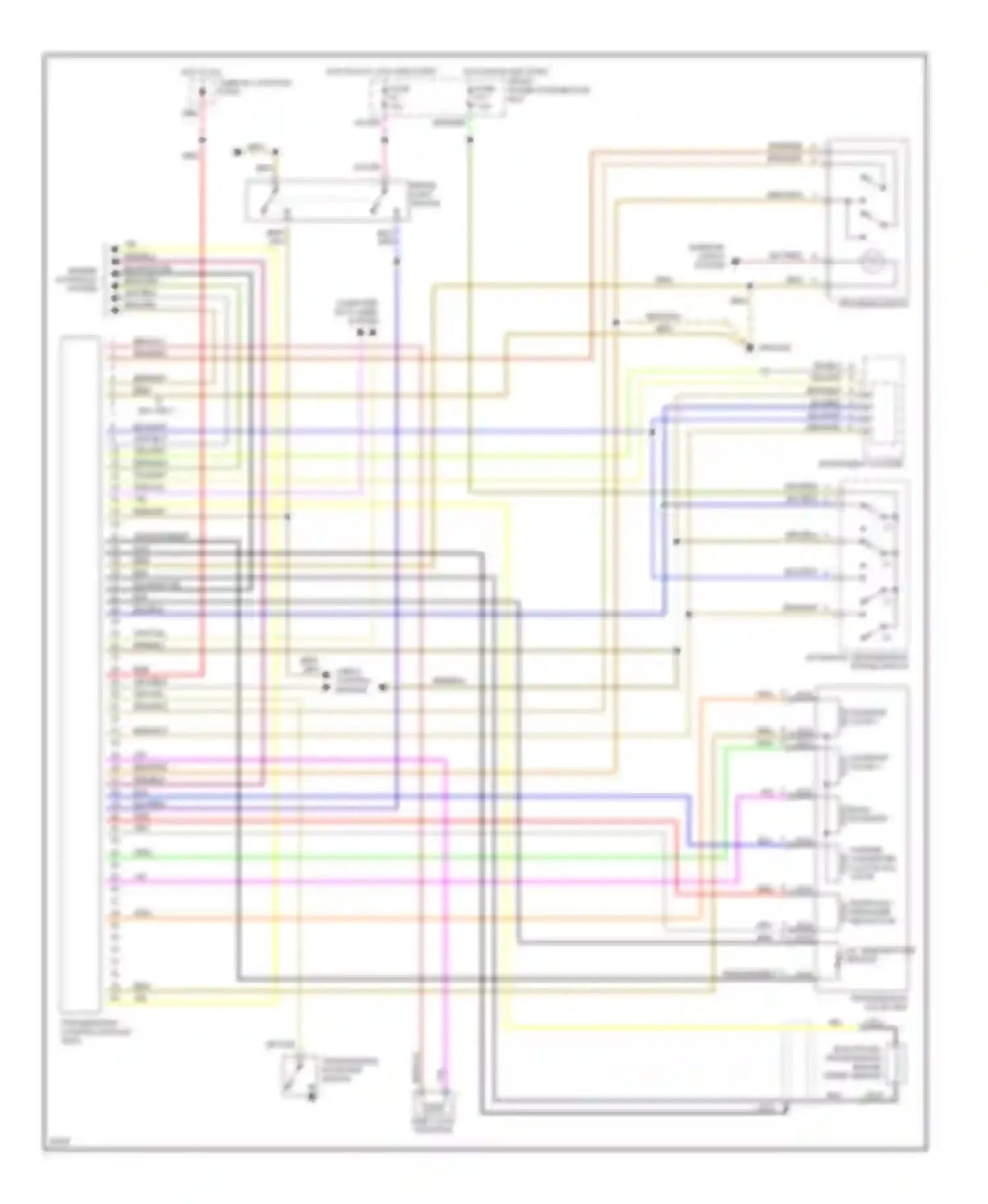 Wiring diagram oil temperature sensor for BMW 5 series E34 (1988-1996) (1 of 2)