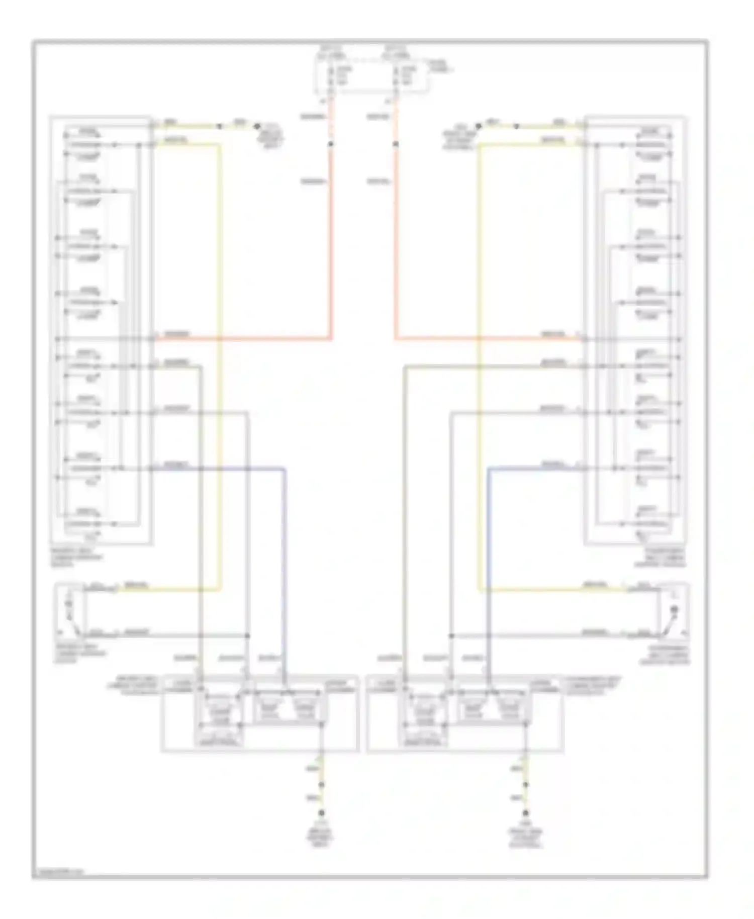 5 series BMW E39 facelift (2000-2004): Lumbar circuit