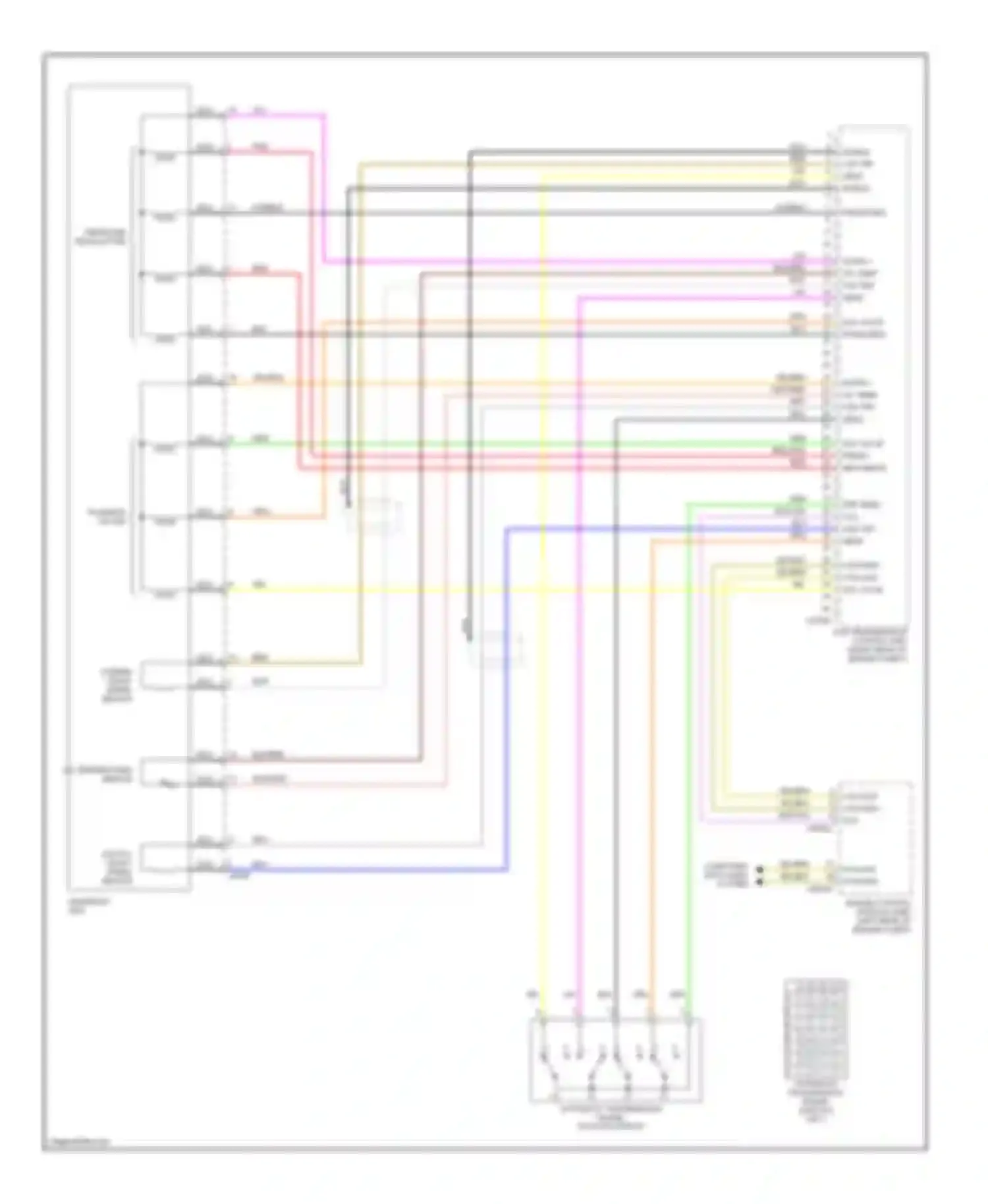 5 series BMW E39 facelift (2000-2004): A/t circuit, gs8.60.4 (2 of 2)