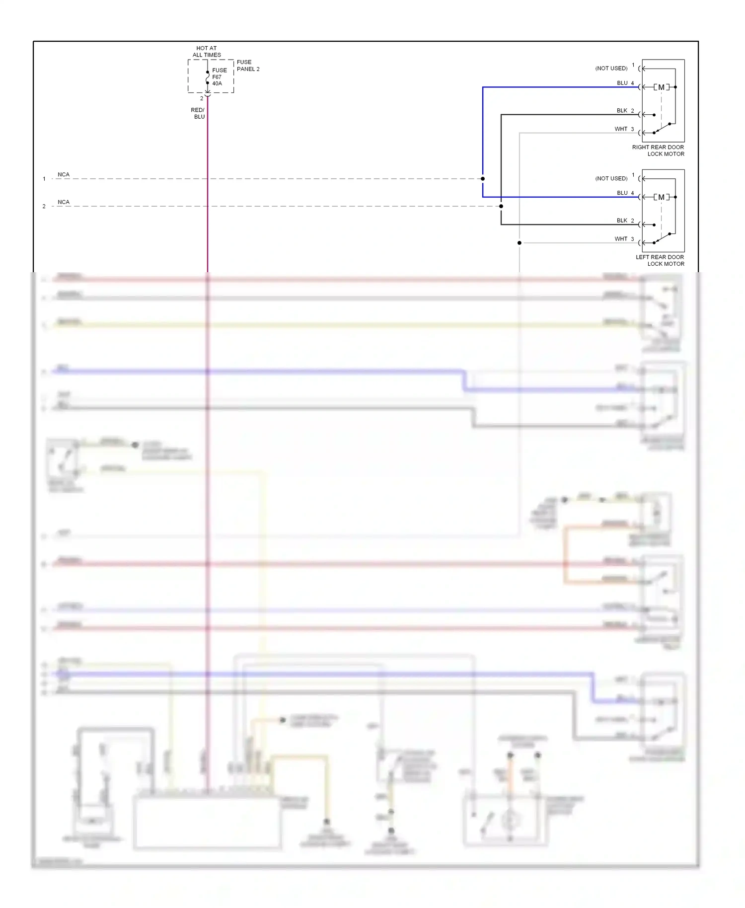 Wiring diagram brn for BMW 5 series E39 facelift (2000-2004) (50 of 94)