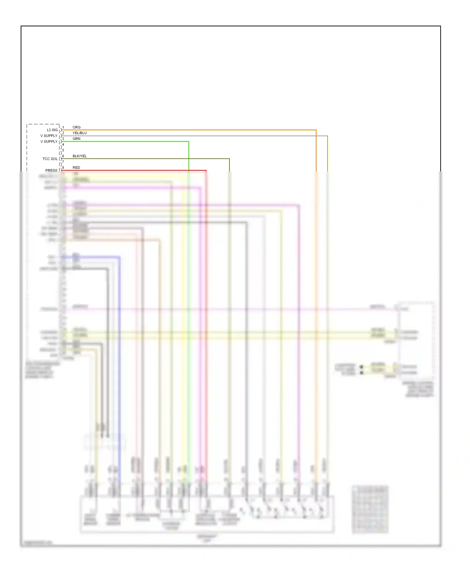 Wiring diagram gry for BMW 5 series E39 facelift (2000-2004) (32 of 45)