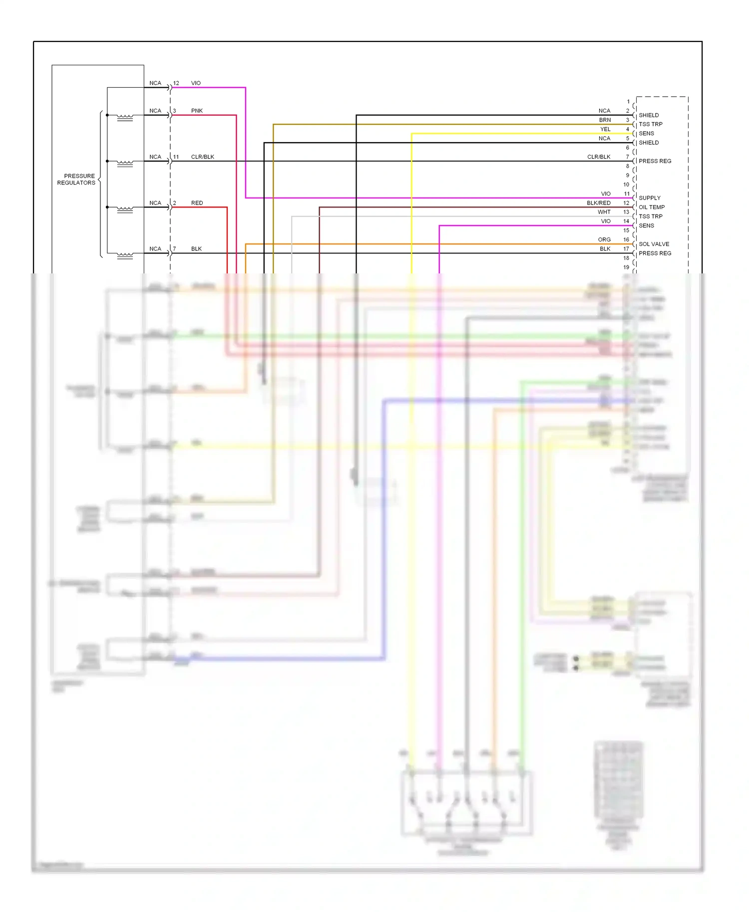 Wiring diagram red for BMW 5 series E39 facelift (2000-2004) (64 of 84)