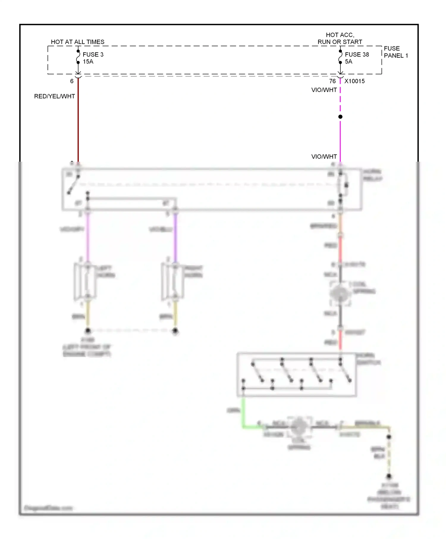 Wiring diagram red for BMW 5 series E39 facelift (2000-2004) (26 of 84)