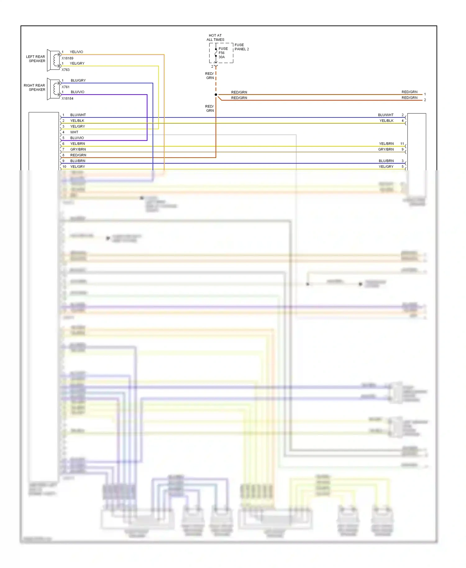 Wiring diagram wht for BMW 5 series E39 facelift (2000-2004) (44 of 64)